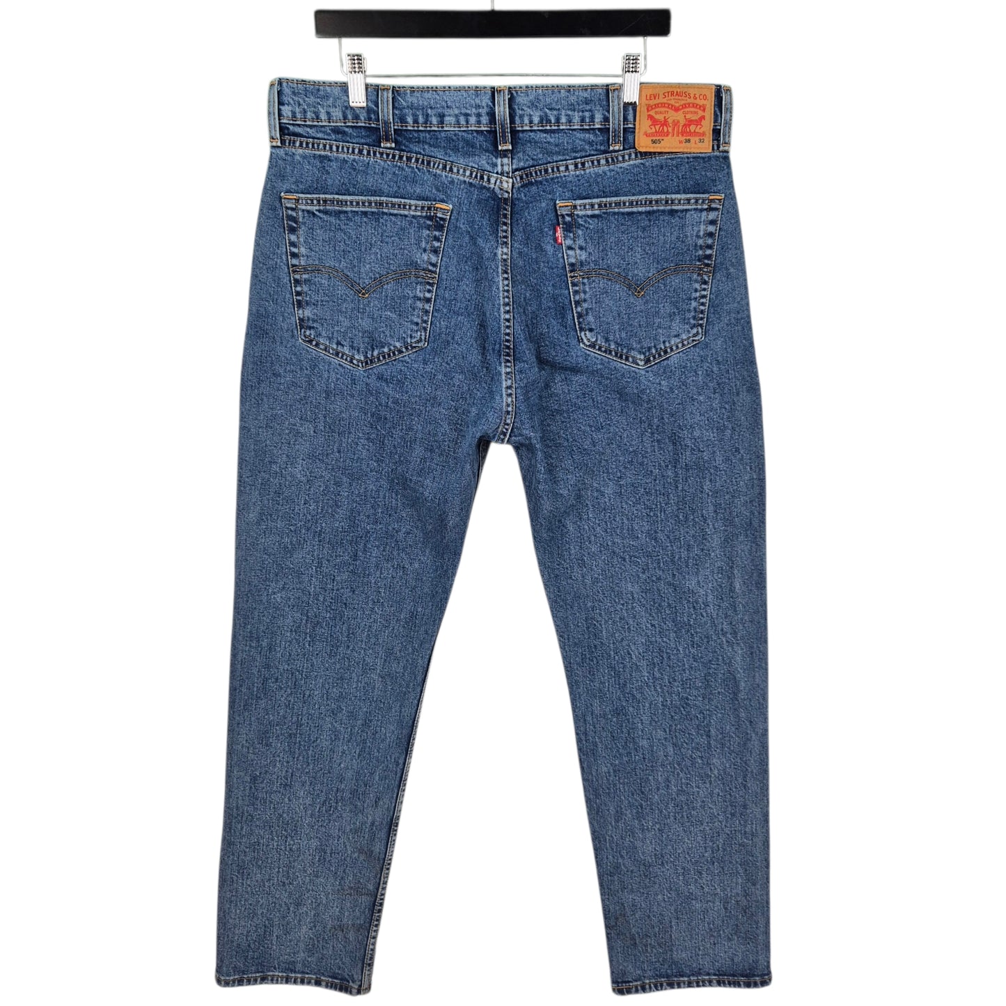 Levis 505 Jeans Blue Regular Fit Denim W38