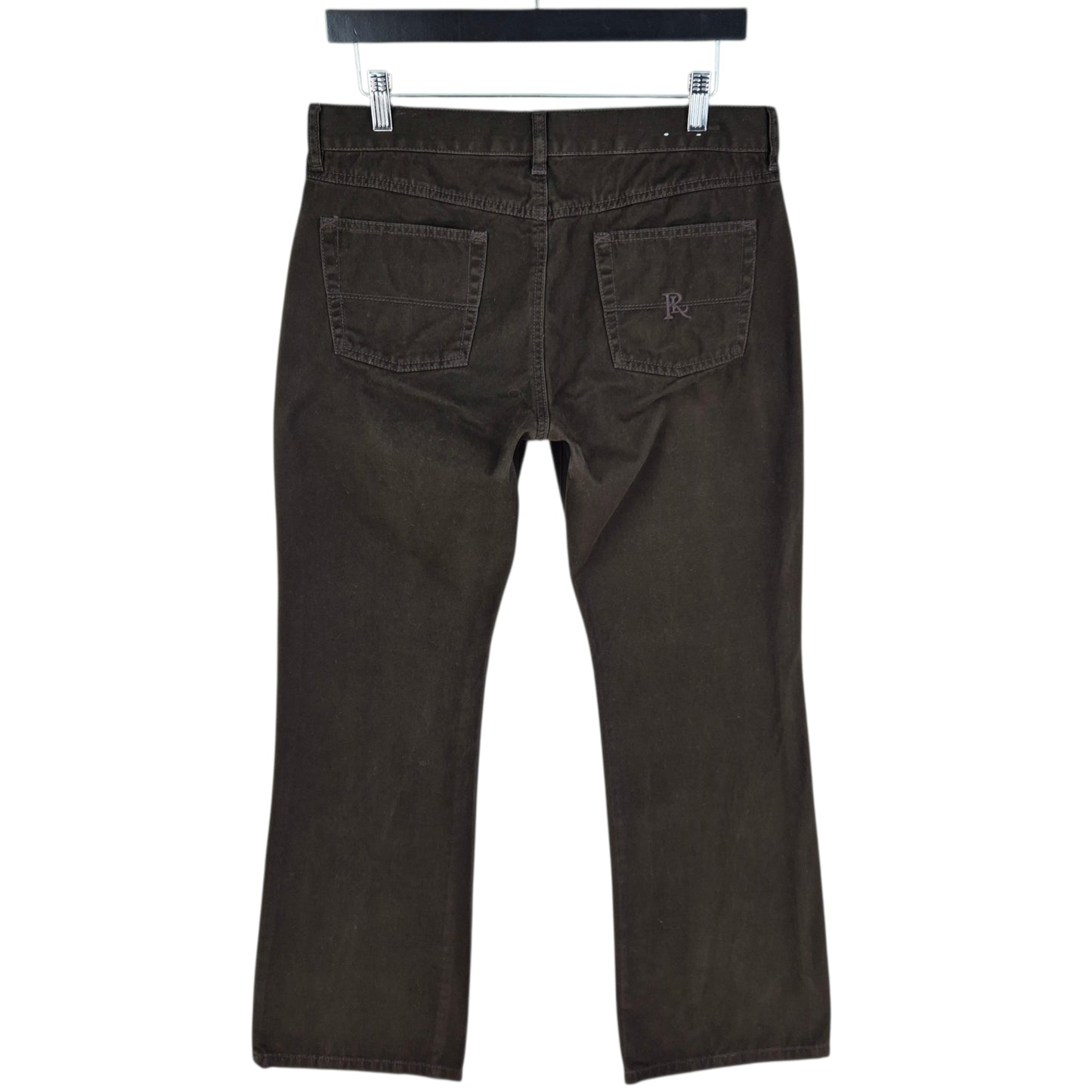 Polo Ralph Lauren Jeans Womens Dark Green Bootcut Denim W32