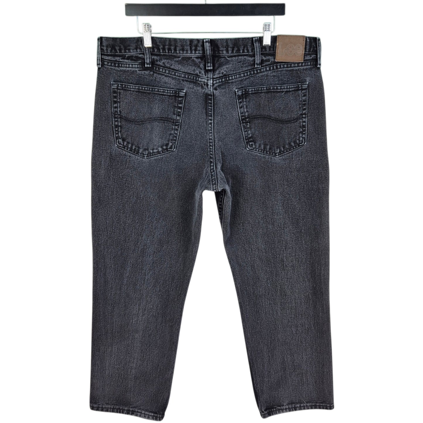 Vintage Lee Jeans Grey Heavy Classic Regular Fit Denim W40