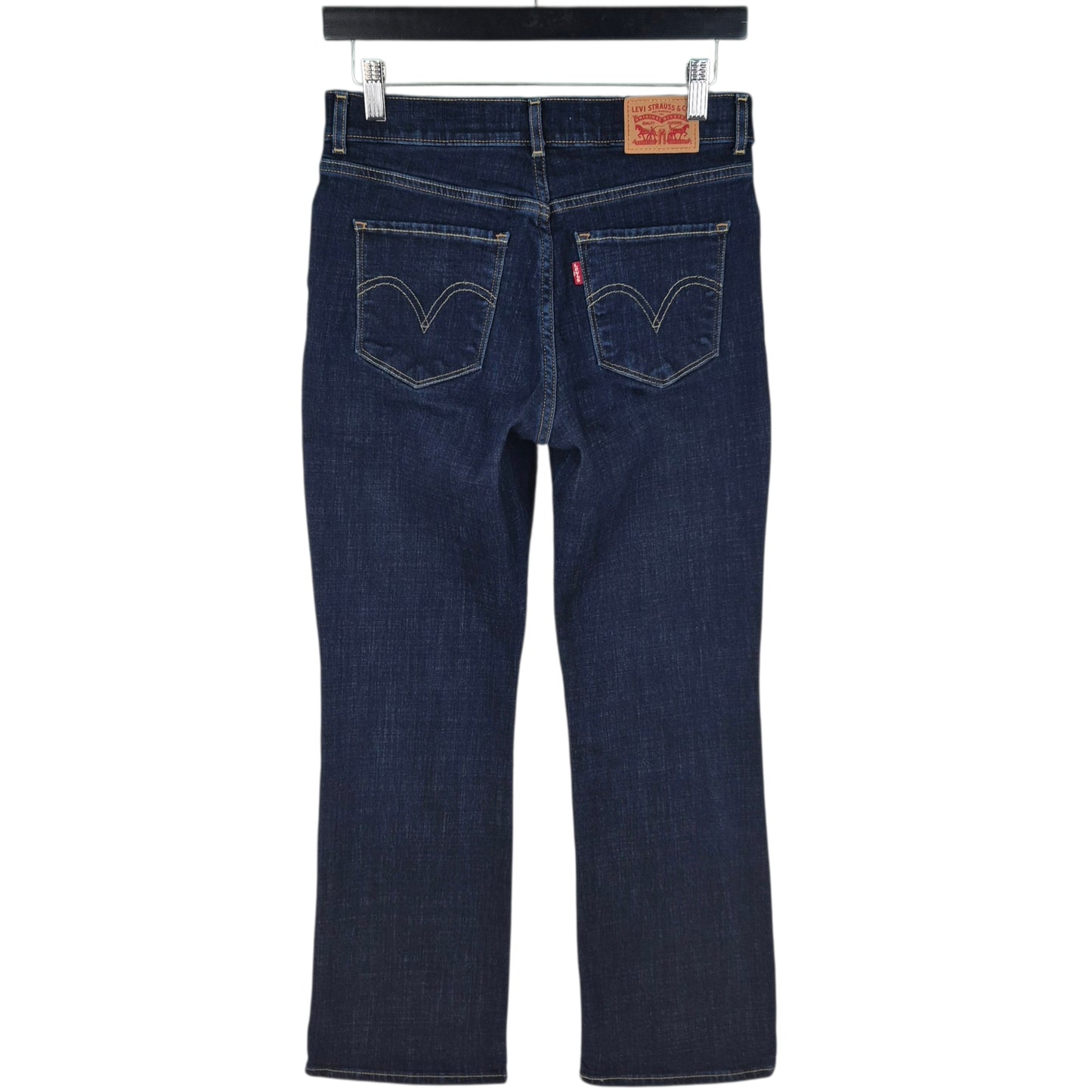 Levis Jeans Womens Dark Blue Classic Stretch Bootcut Denim W27