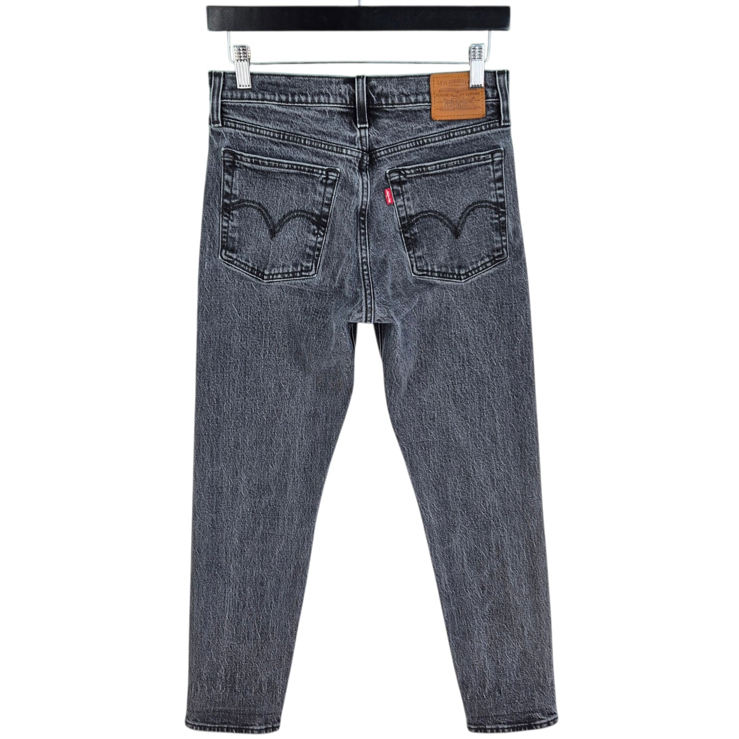 Levis Premium Jeans Womens Grey Slim Wedgie Denim W27