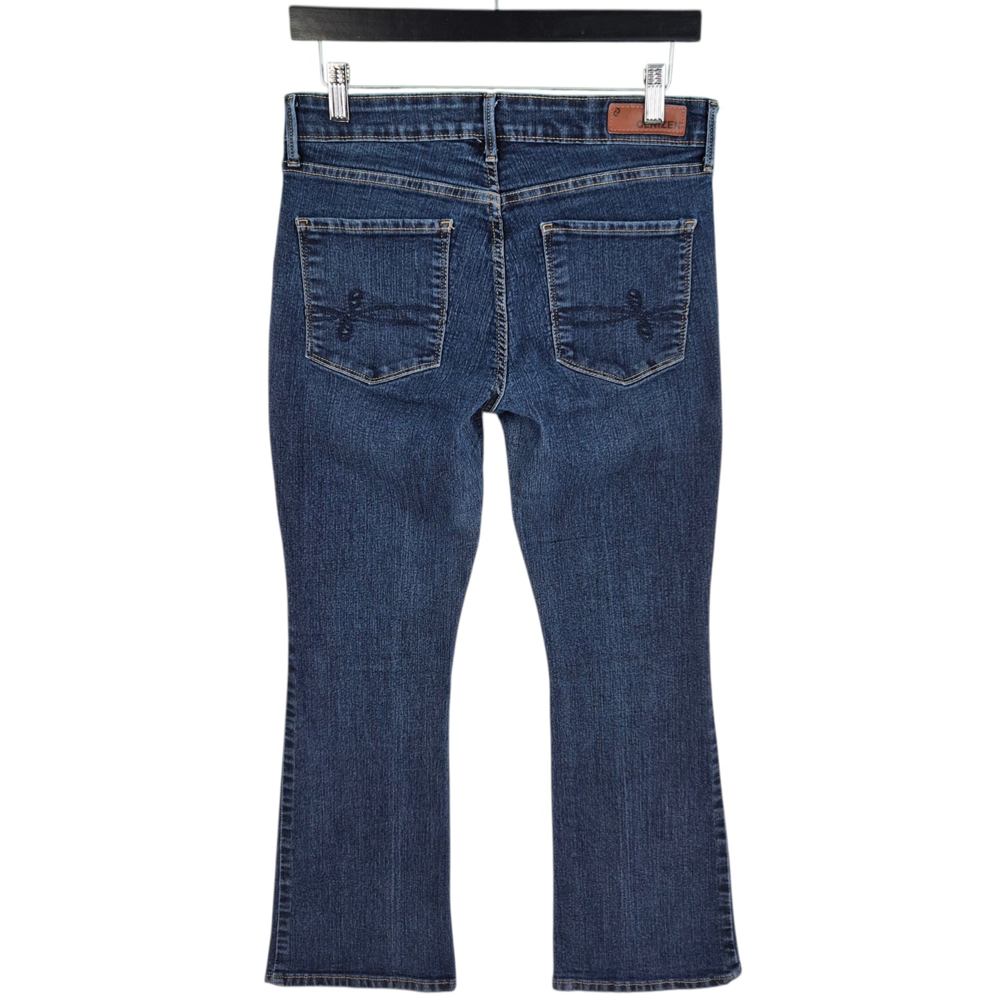 Levis Denizen Jeans Womens Dark Blue Modern Stretch Bootcut Denim W30