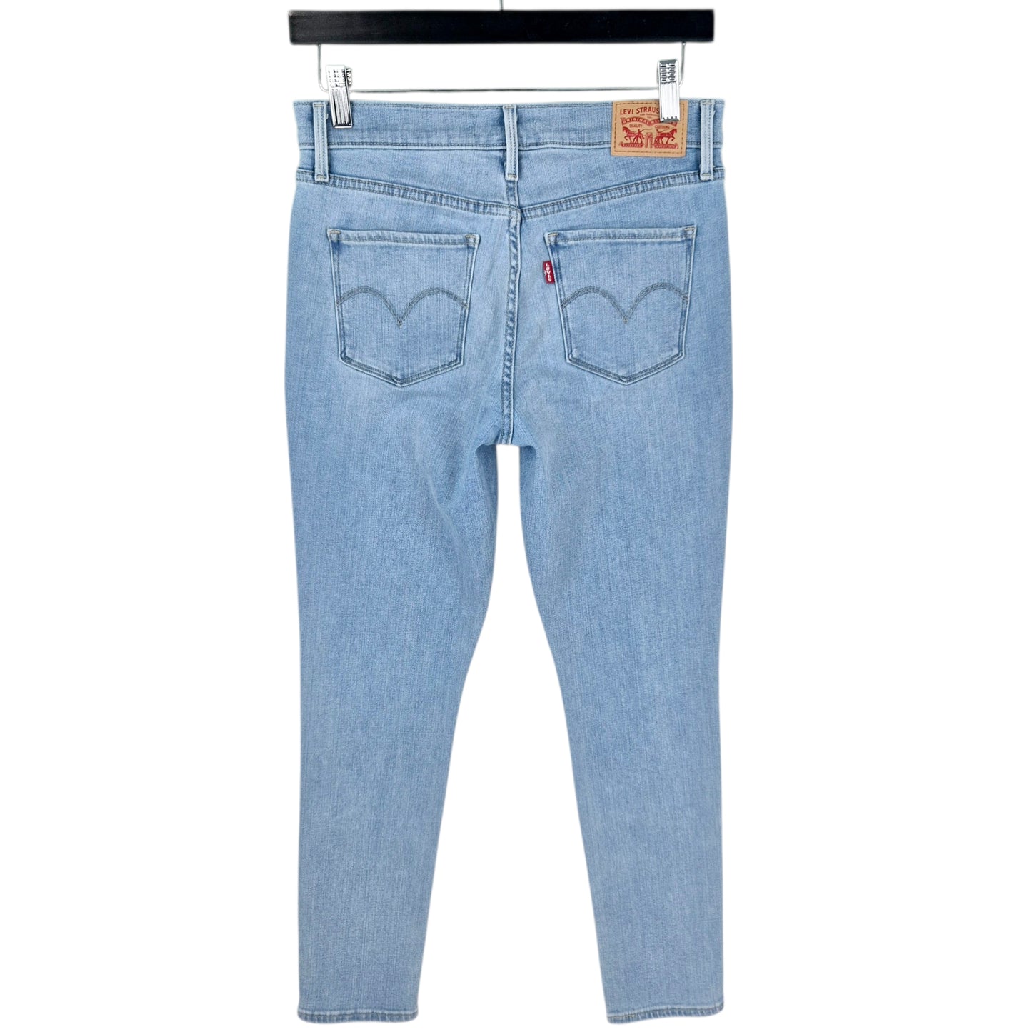 Levis 311 Jeans Womens Light Blue Shaping Skinny Stretch Denim W28