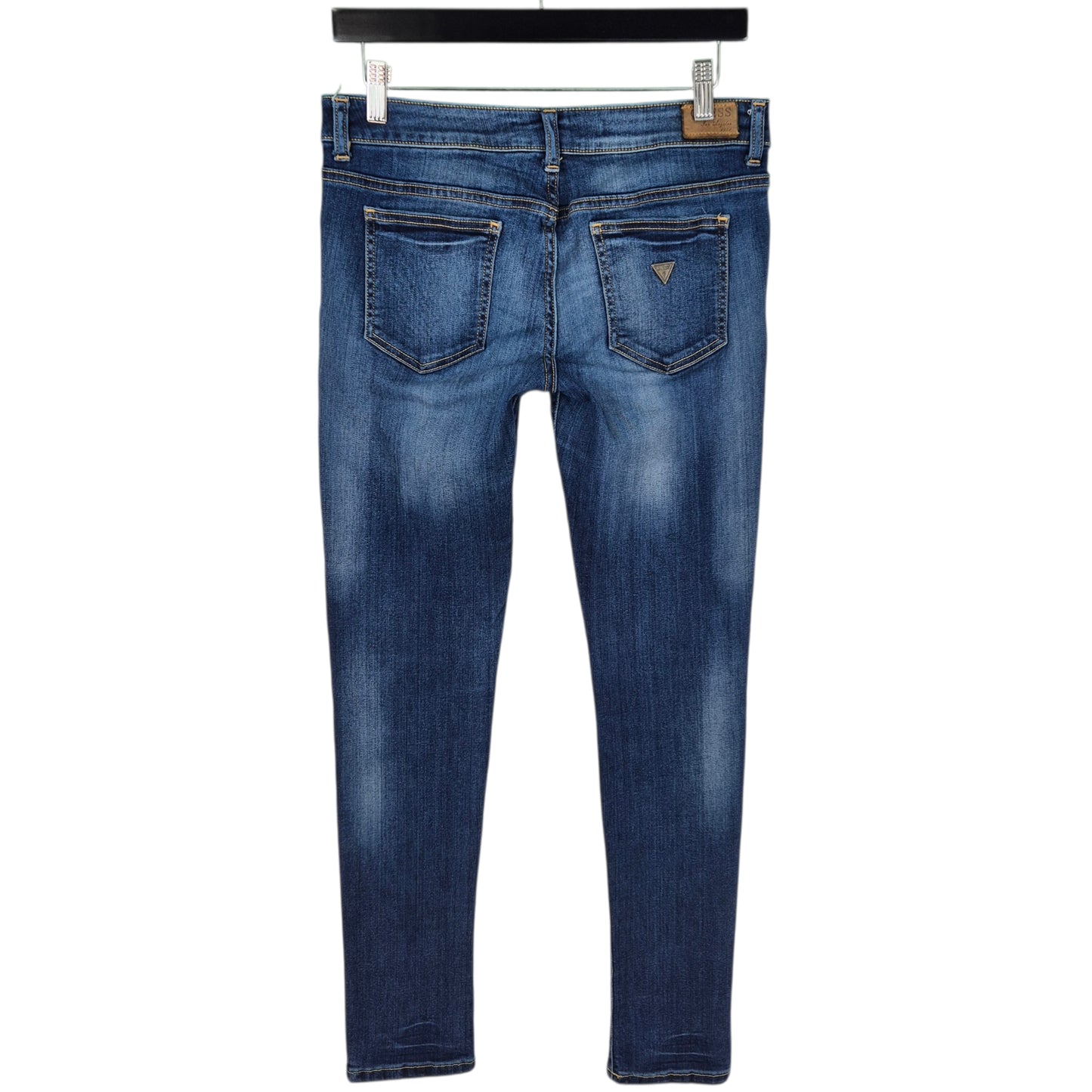 Guess Jeans Womens Dark Blue Skinny Stretch Denim W30