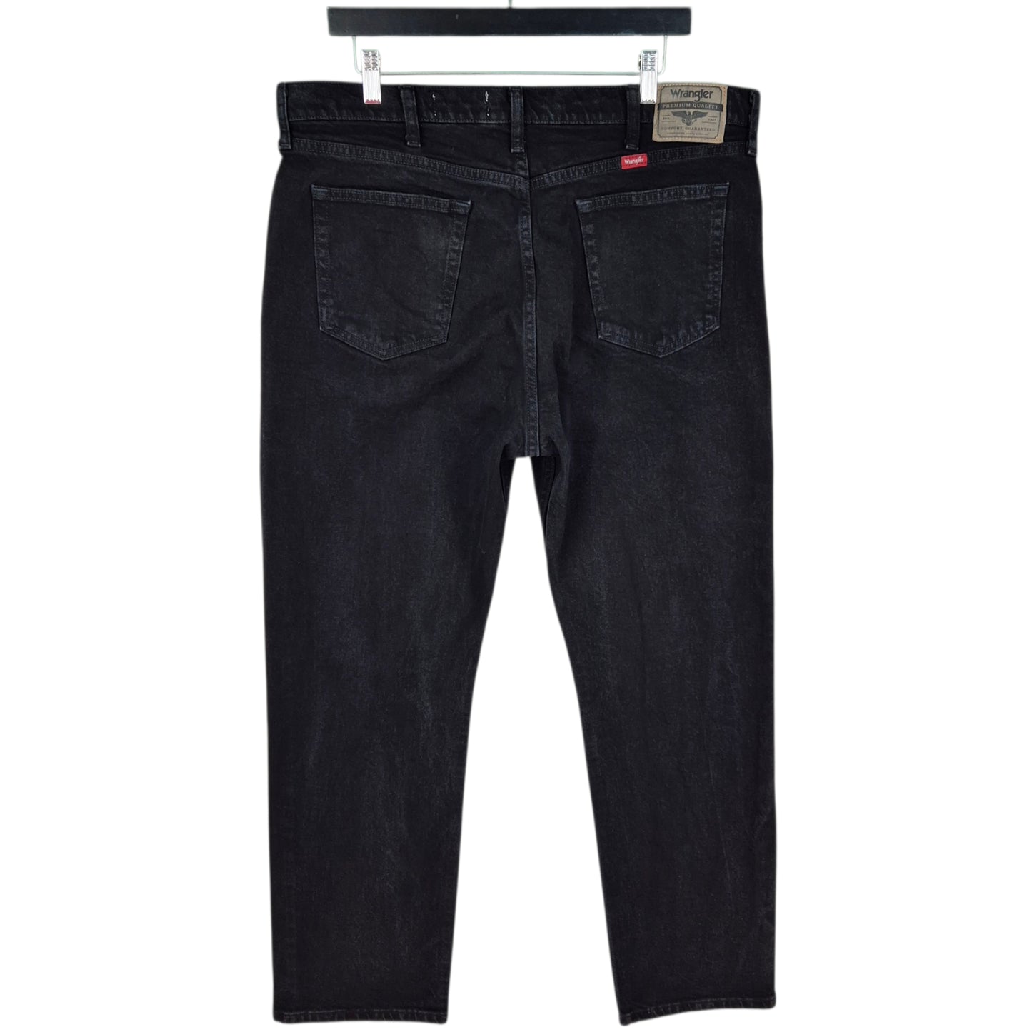 Vintage Wrangler Jeans Black Classic Heavy Regular Stretch Denim W38