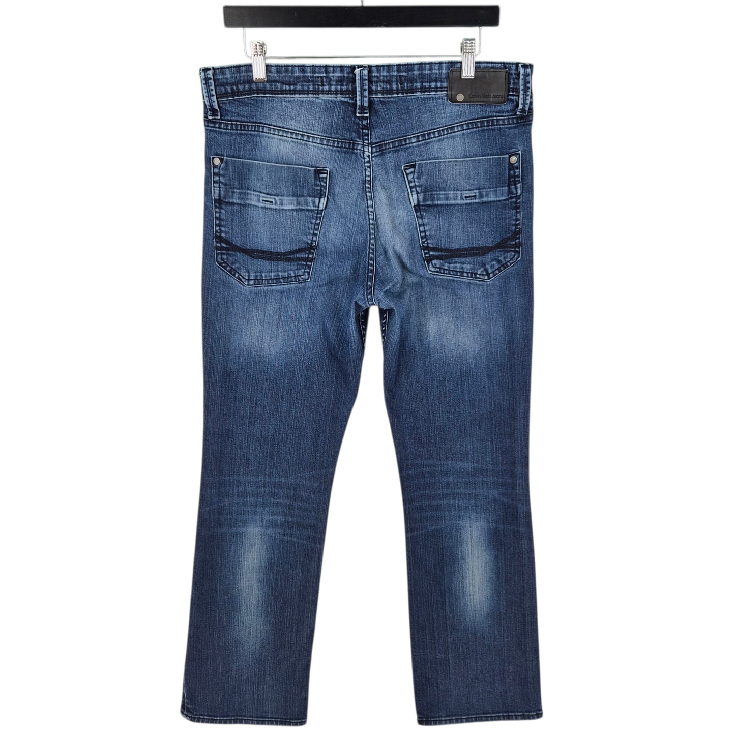 Vintage Calvin Klein Jeans Blue Modern Boot Stretch Denim W34