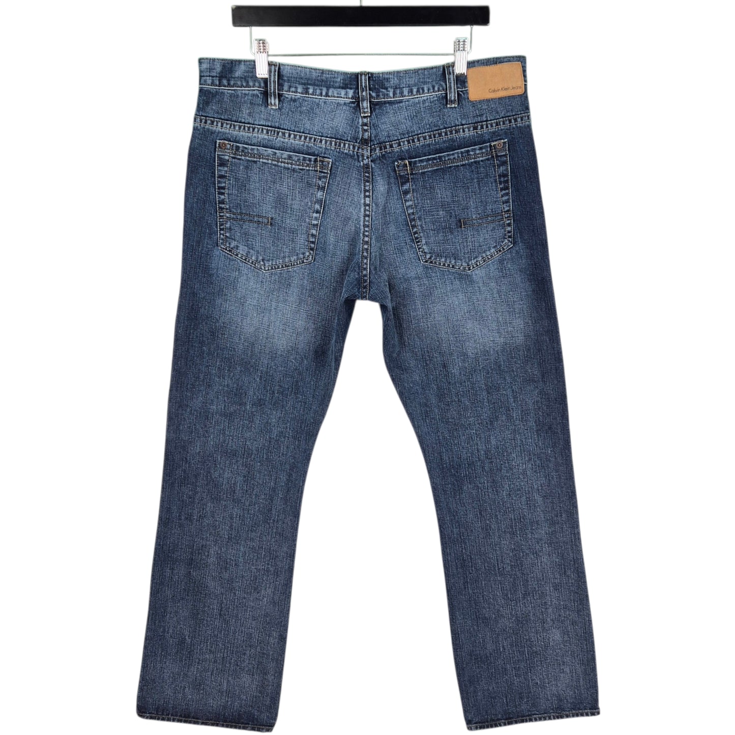 Vintage Calvin Klein Jeans 2000's Blue Bootcut Denim W36