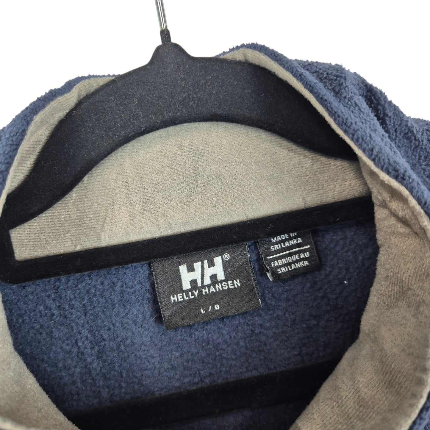 Helly Hansen Dark Blue Full Zip Fleece Jumper Size L