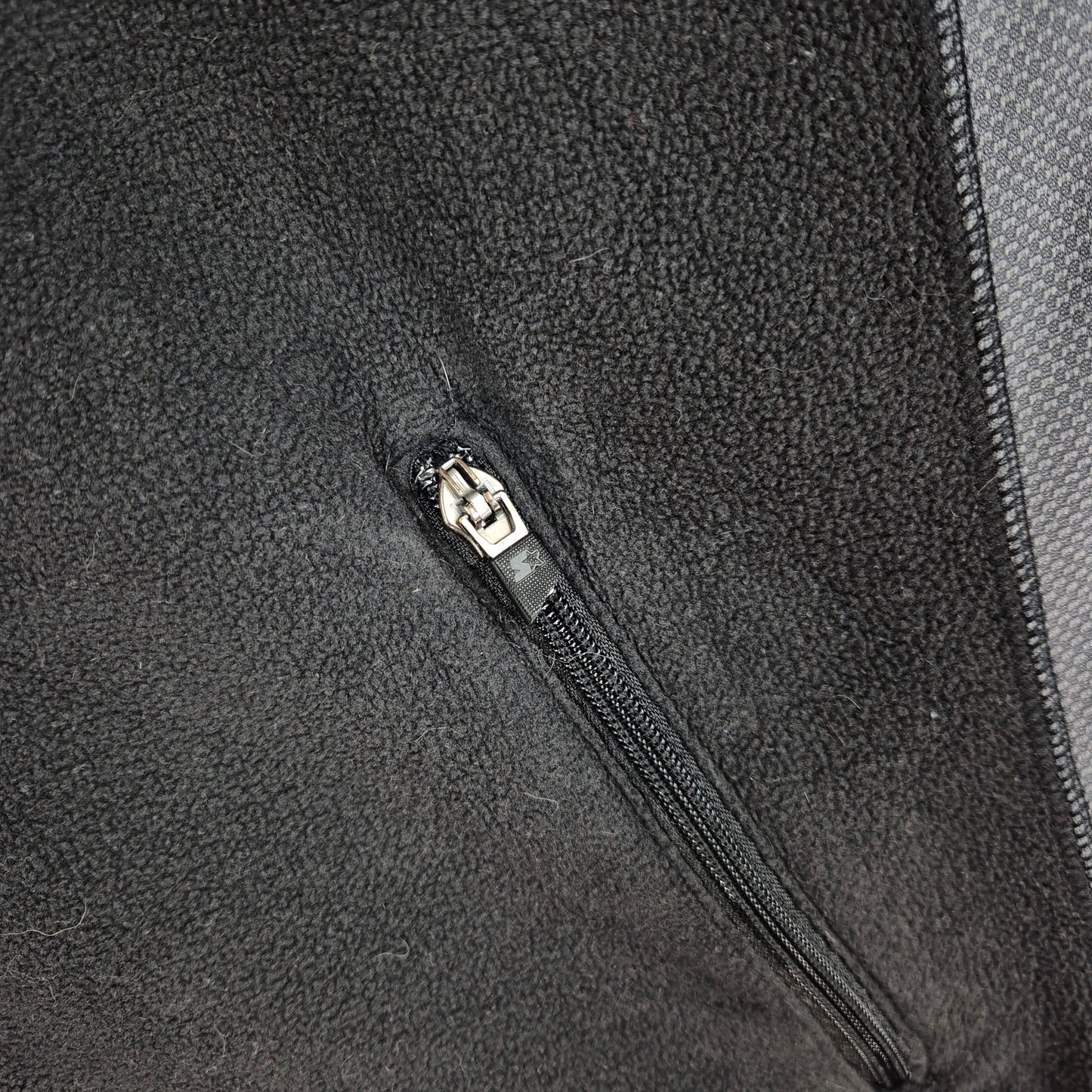 Vintage Starter 90's Black Full Zip Fleece Jumper Size L