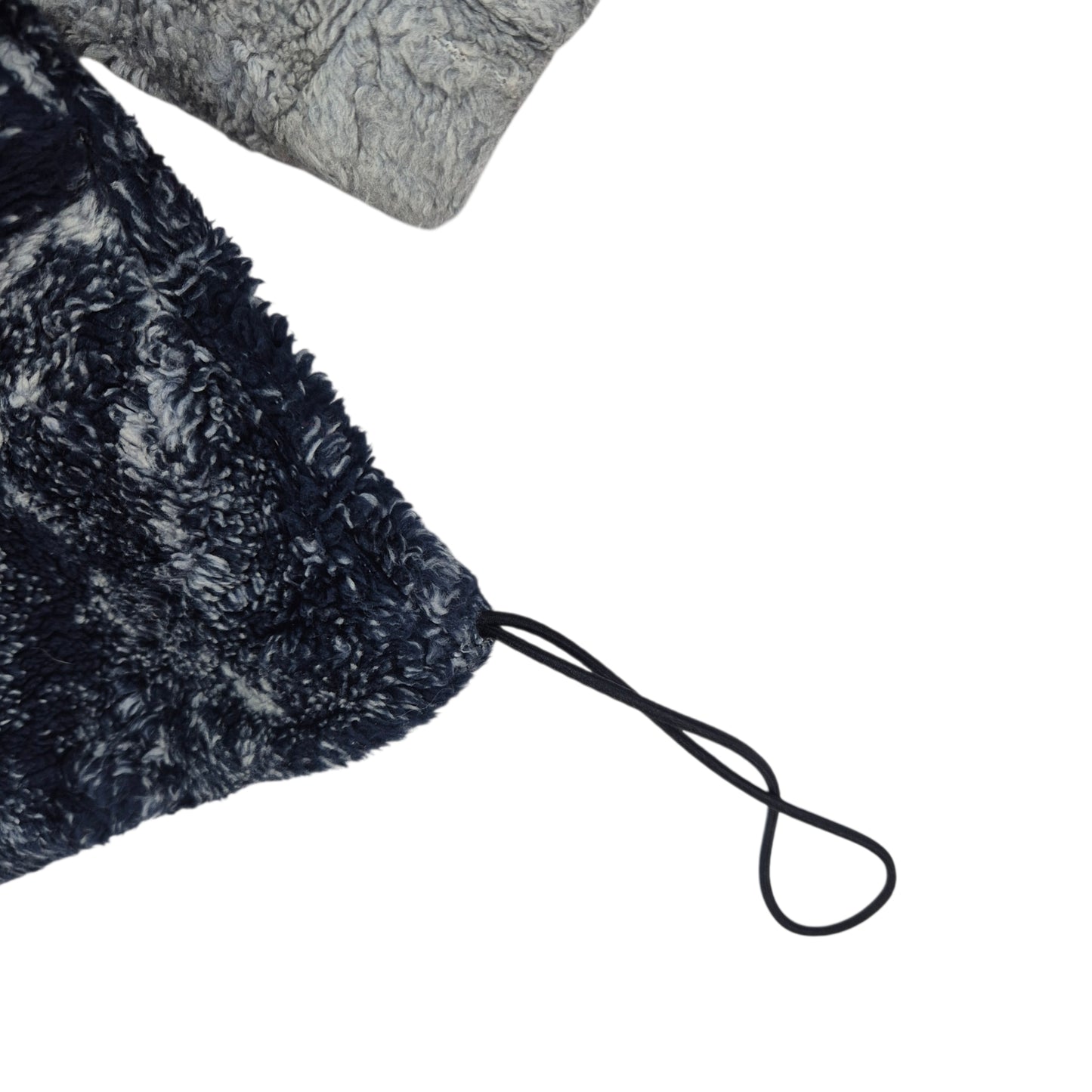 Vintage Art Unlimited Grey Quarter Zip Fleece Jumper Size XL