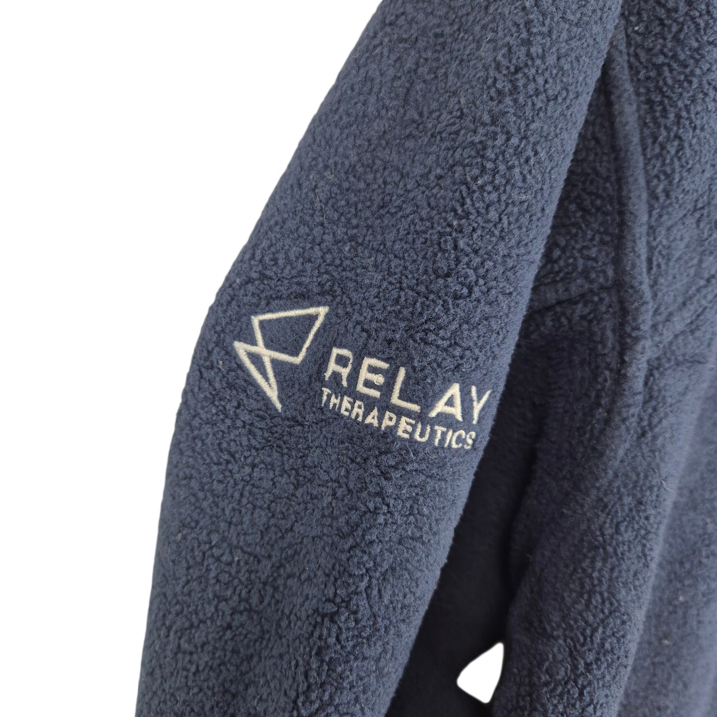 Patagonia Dark Blue Relay Therapeutics Dark Blue Full Zip Fleece Jumper Size M