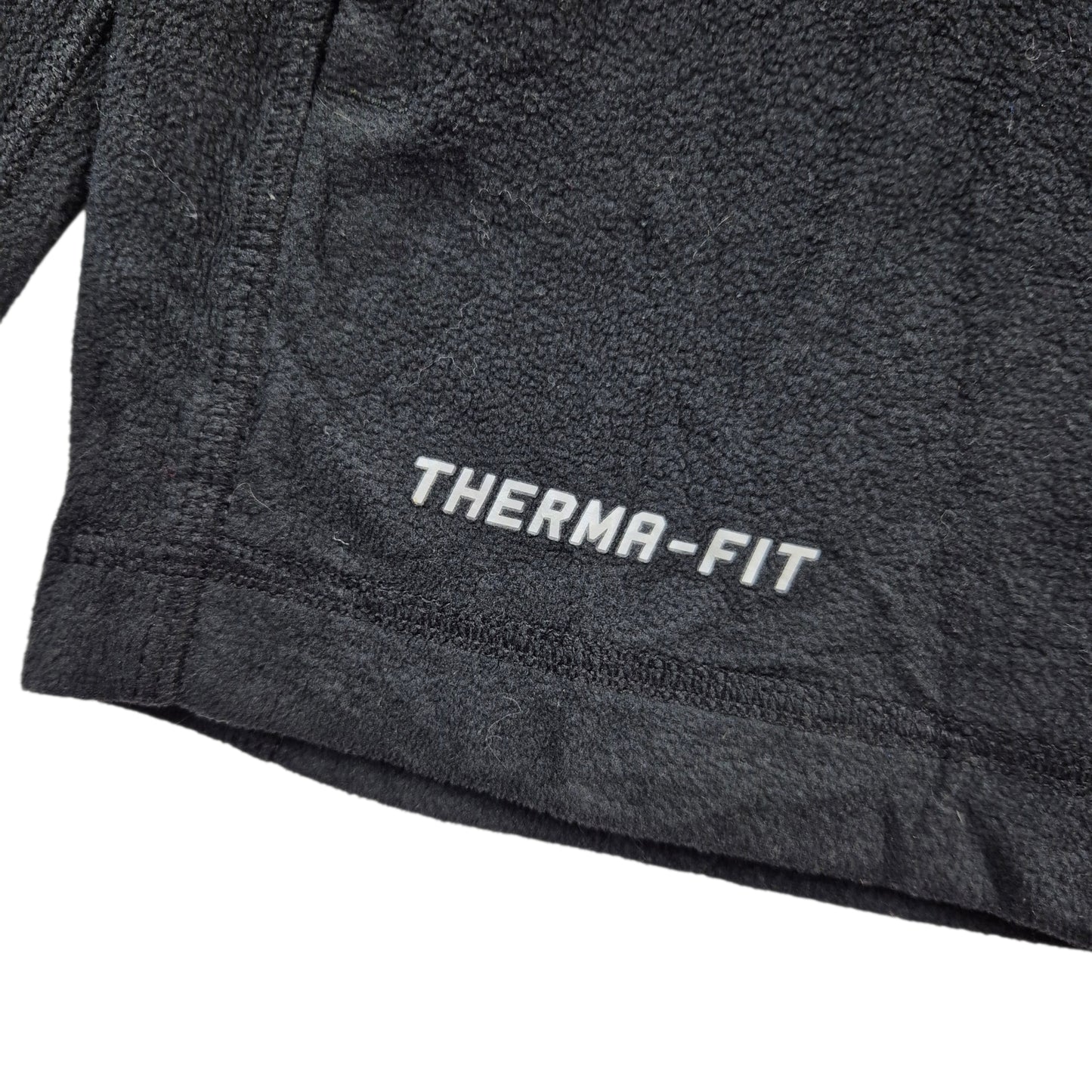 Nike Black Therma Fit Quarter Zip Fleece Jumper Size XL