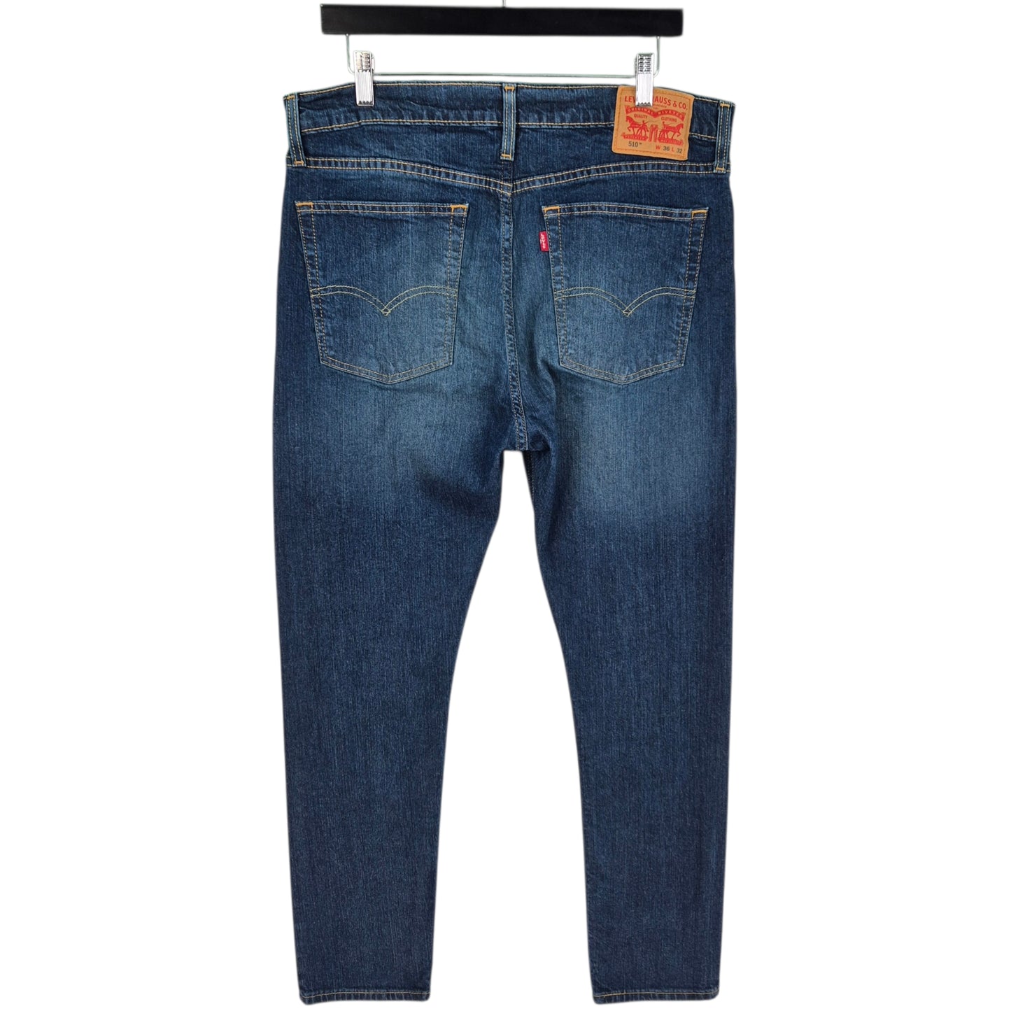 Levis 510 Jeans Dark Blue Slim Stretch Denim W36