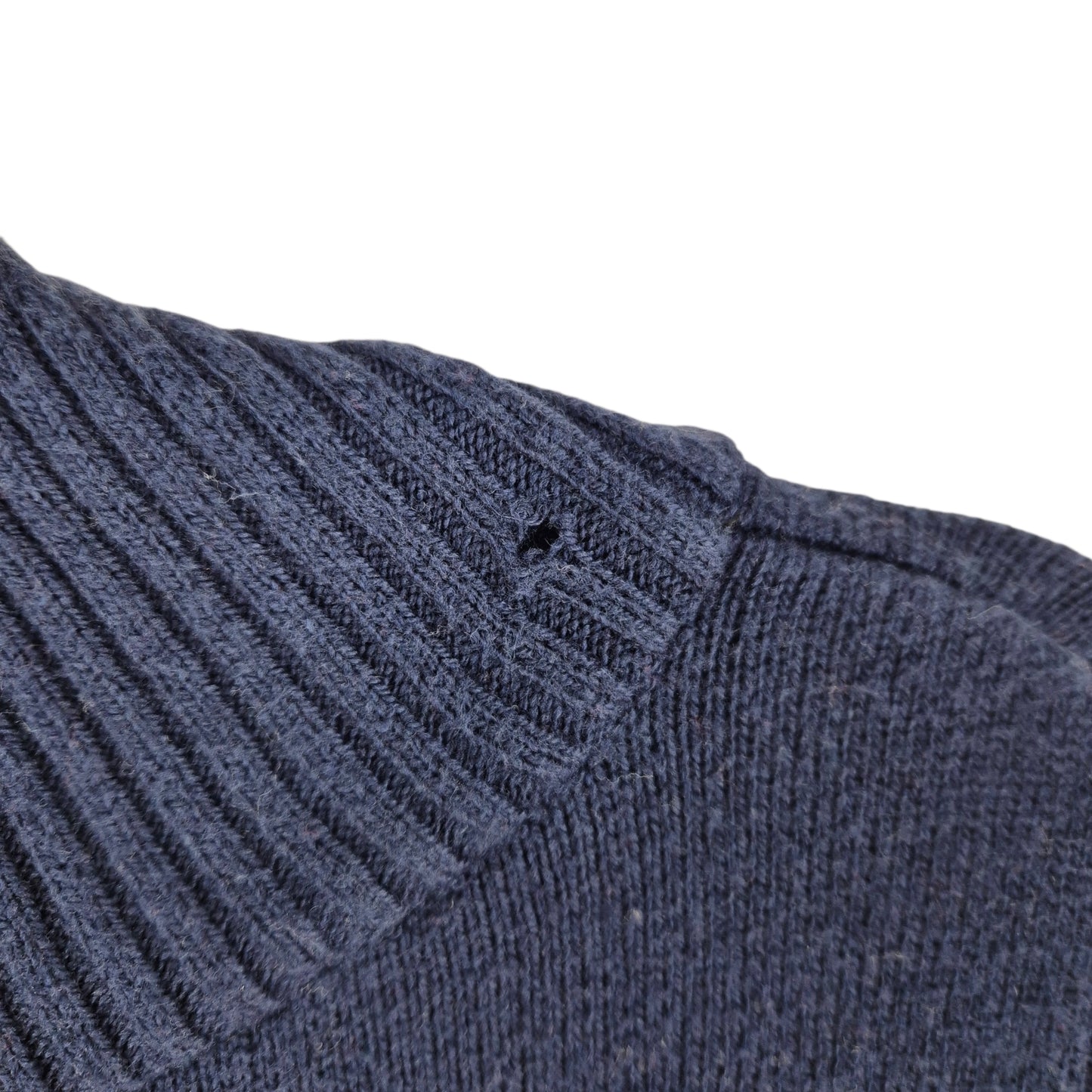 Tommy Hilfiger Womens Dark Blue Button Knit Sweater Size XL