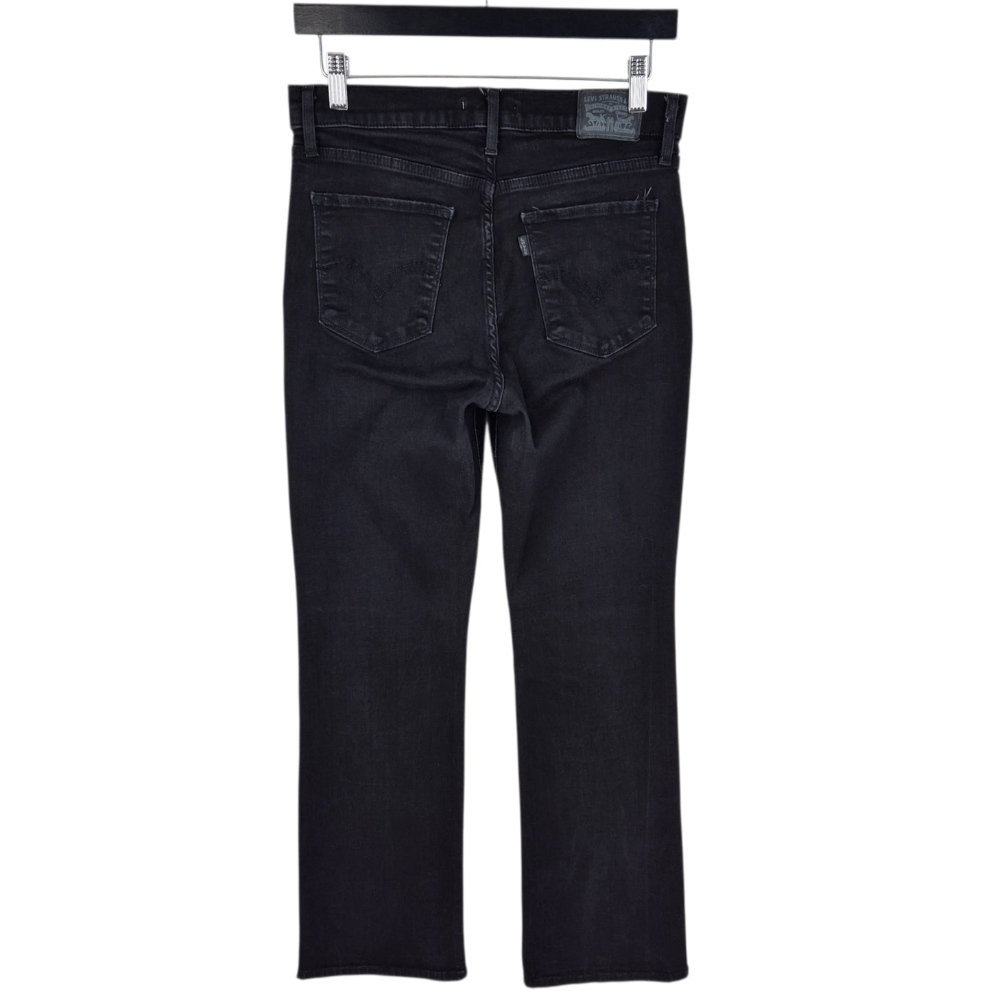 Levis Jeans Womens Black Classic Stretch Bootcut Denim W28