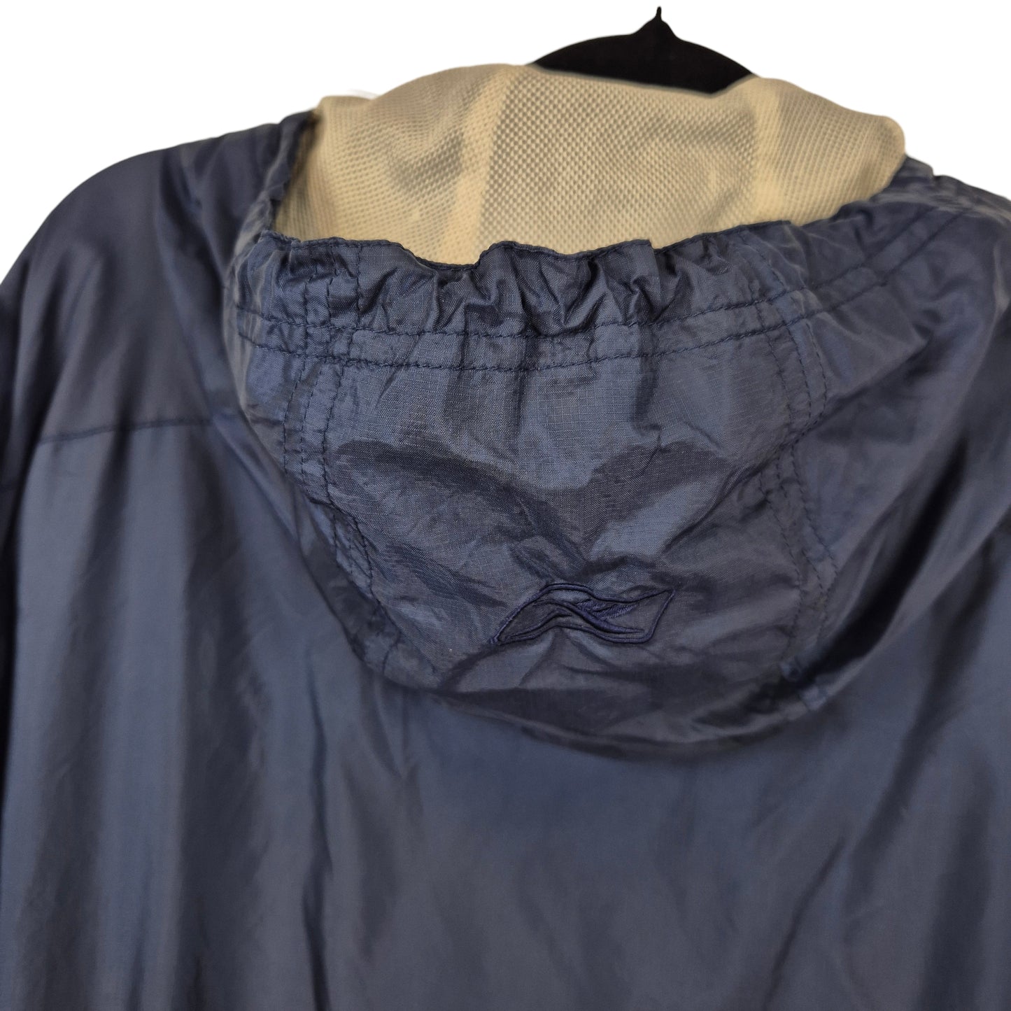 Vintage Reebok 2000's Dark Blue Light Nylon Jacket Size L