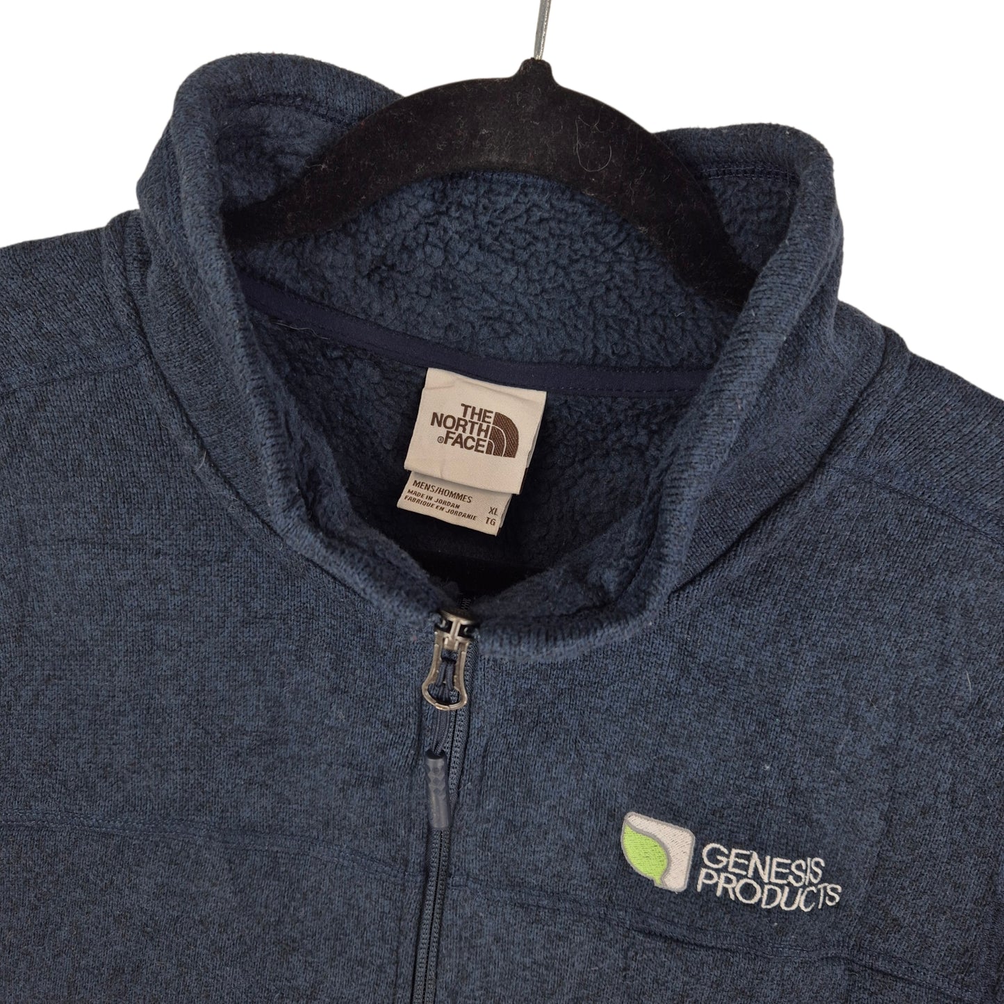 The North Face Womens Dark Blue Genesis Products Fleece Vest Size XL