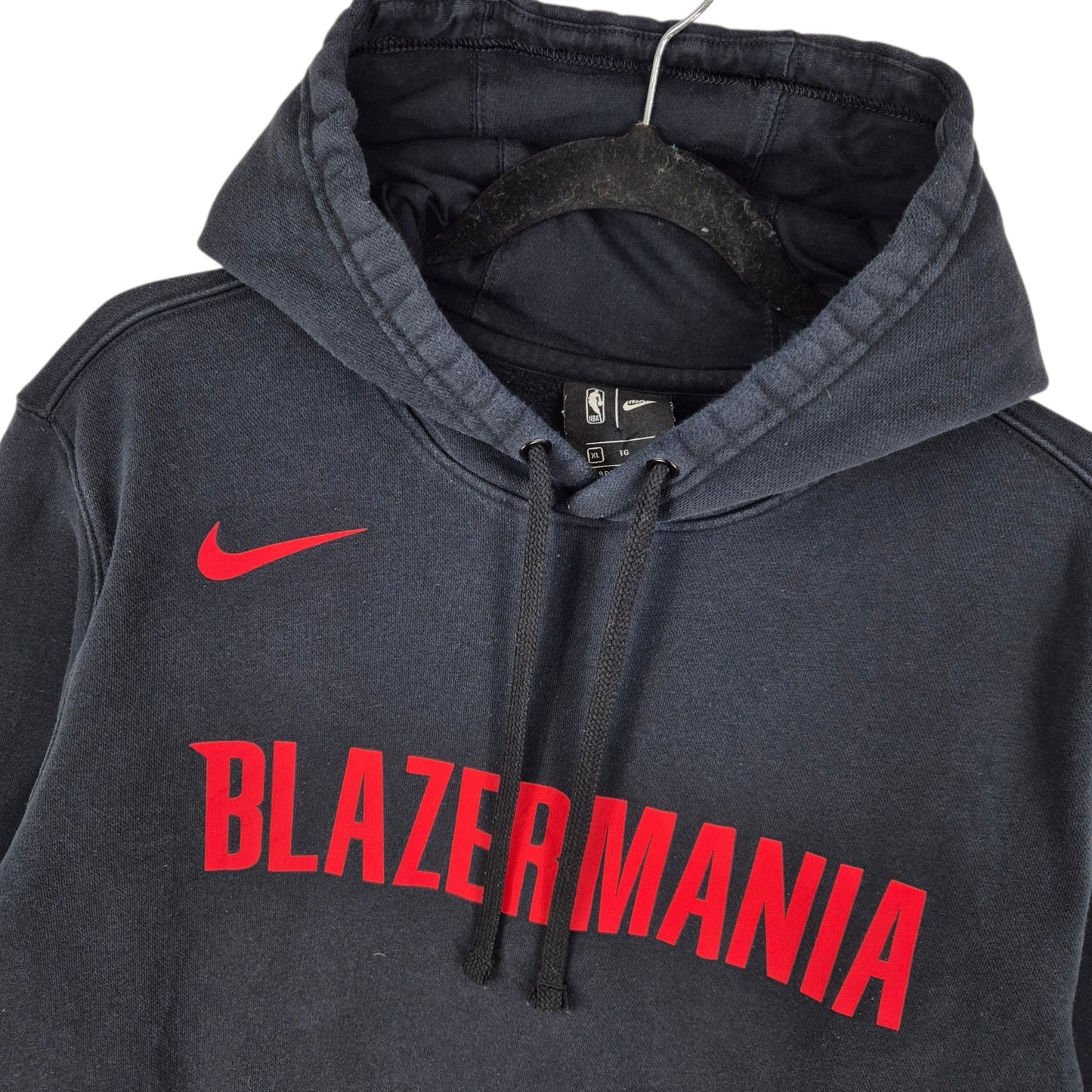 Nike Portland Trail Blazers Black Blazermania Hoodie Size XL