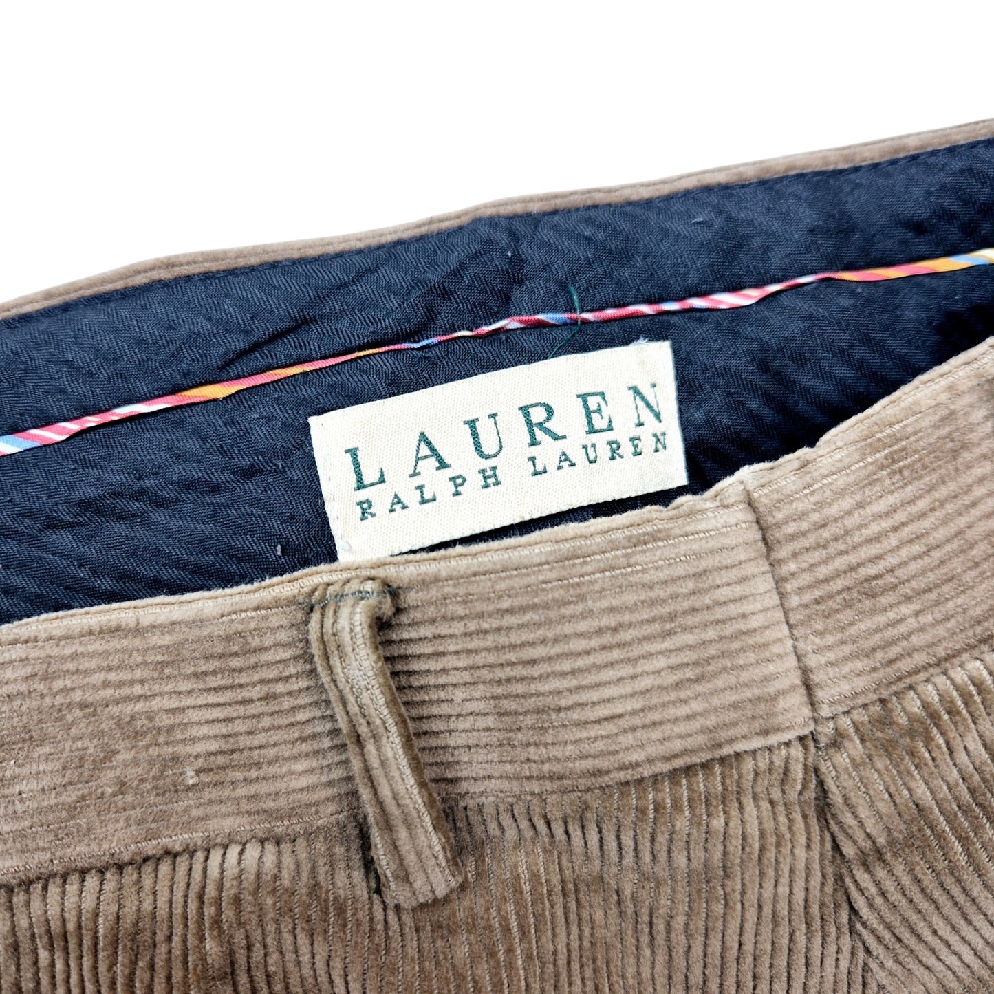 Ralph Lauren Green Label Brown Corduroy Pants W35