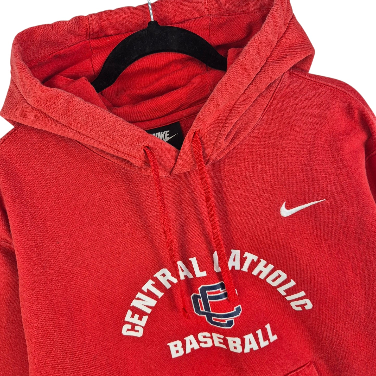 Nike Central Catholic Baseball Red Hoodie Size L
