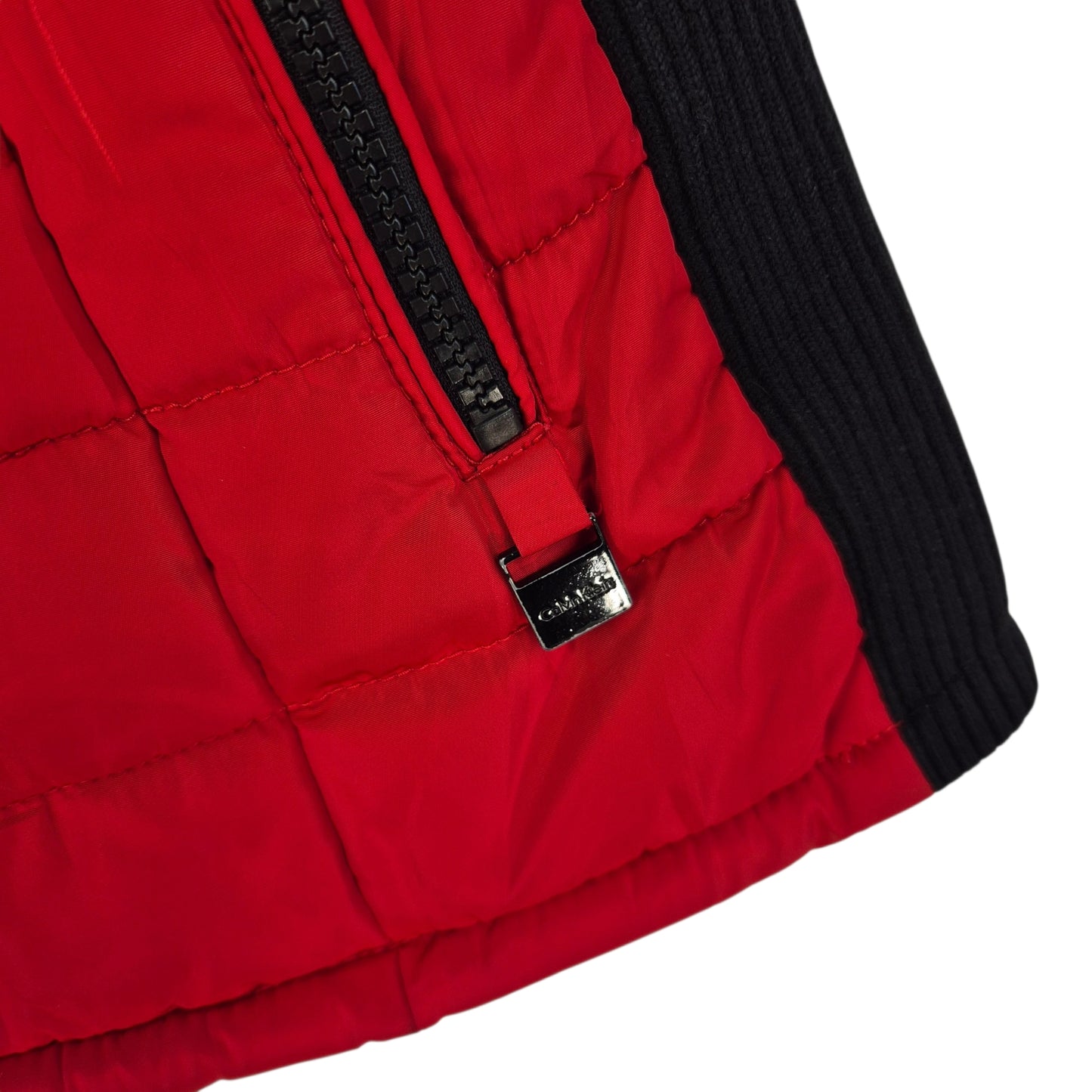 Calvin Klein Red Padded Vest Size M