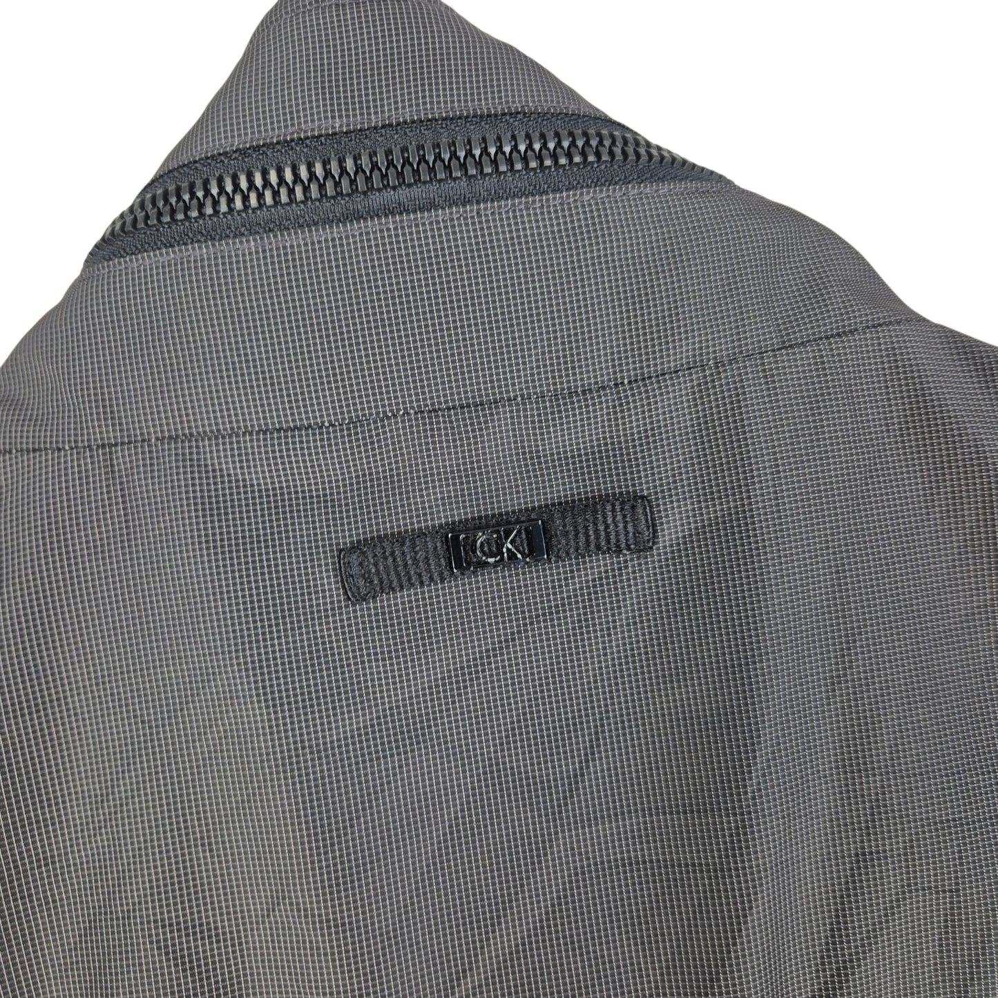 Calvin Klein Grey Windbreaker Jacket Size XL
