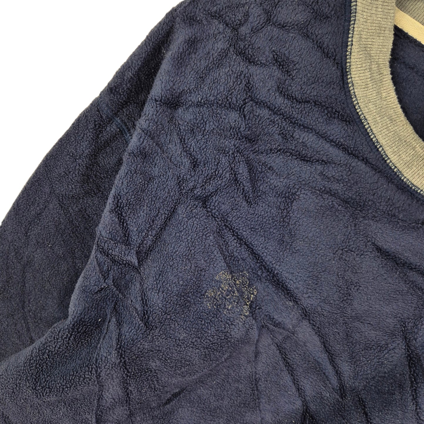 Vintage Tommy Hilfiger 90's Dark Blue Crewneck Fleece Jumper Size L