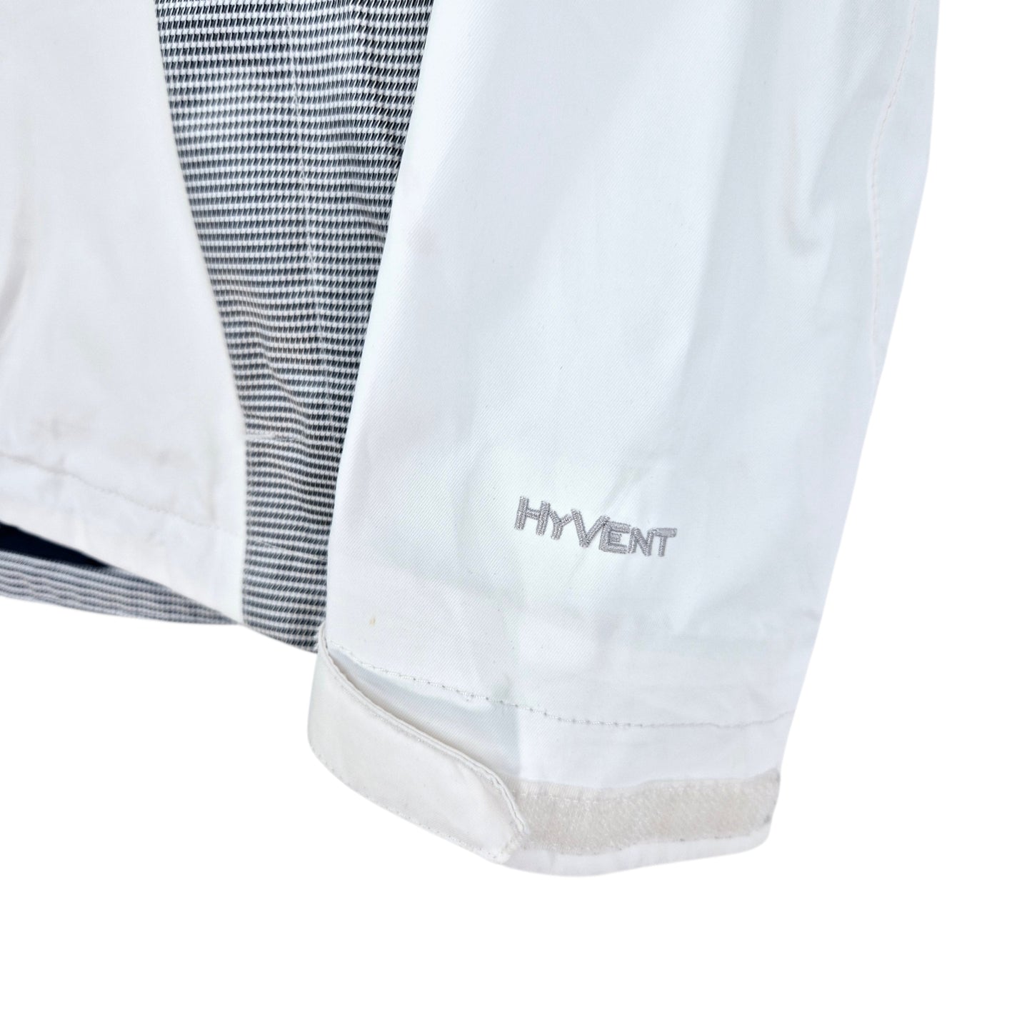 The North Face Hyvent Womens White Windbreaker Jacket Size M