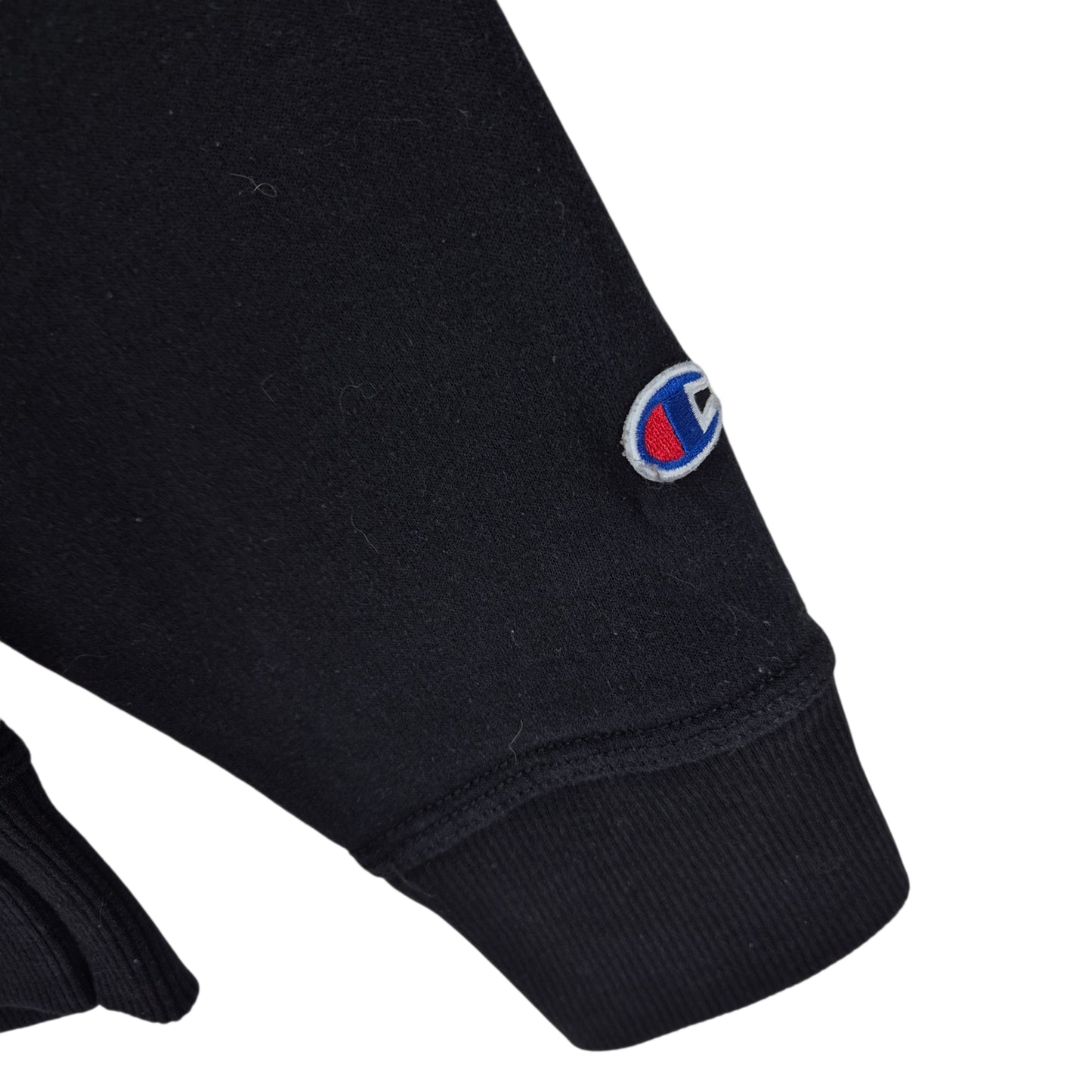Champion Black Basic Hoodie Size L