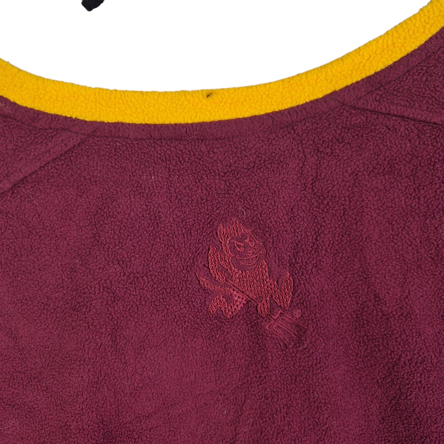 Vintage Nike 2000's Burgundy Arizona State Fleece Jumper Size M