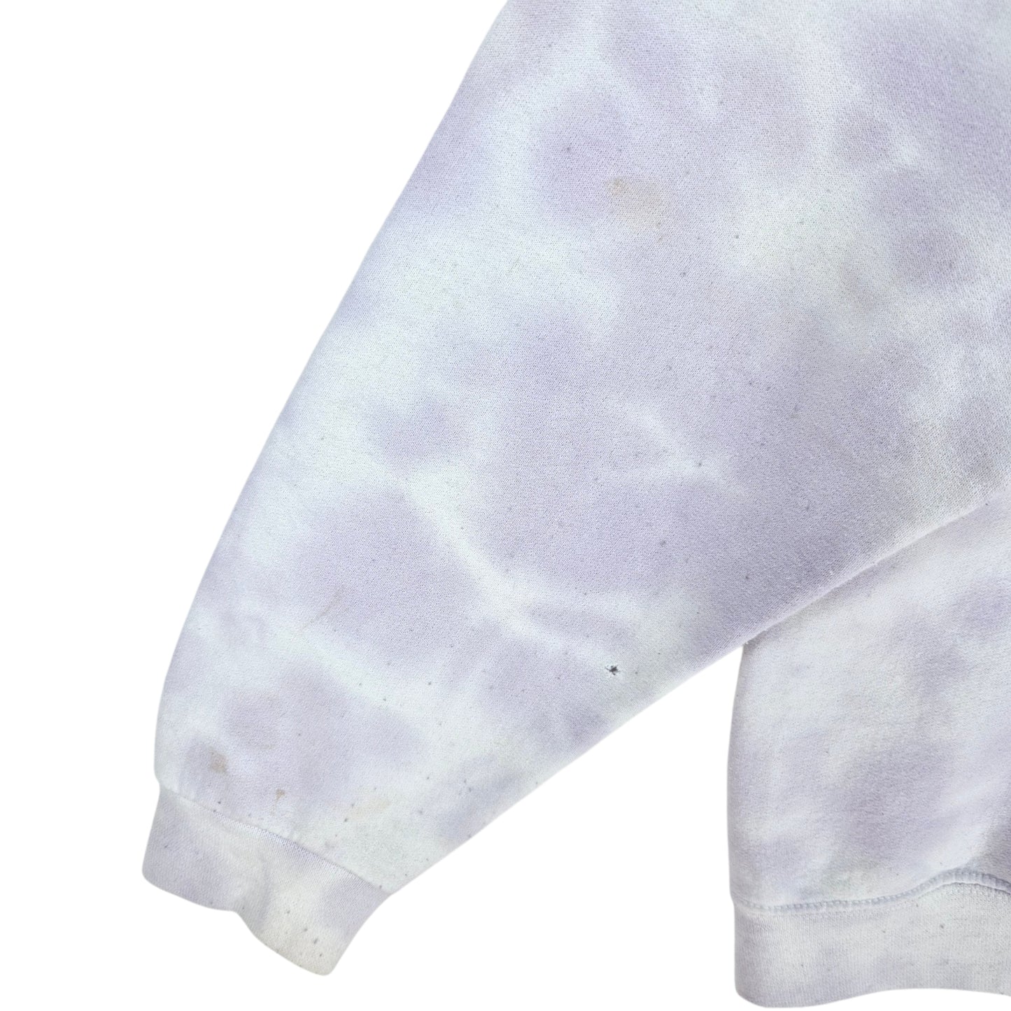 ACDC Womens Light Purple Tie Dye Crewneck Sweater Size M