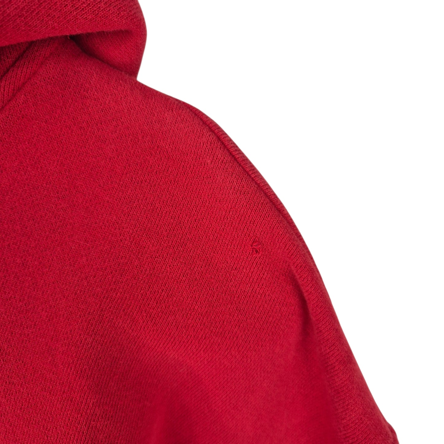 Champion Red Basic Hoodie Size L