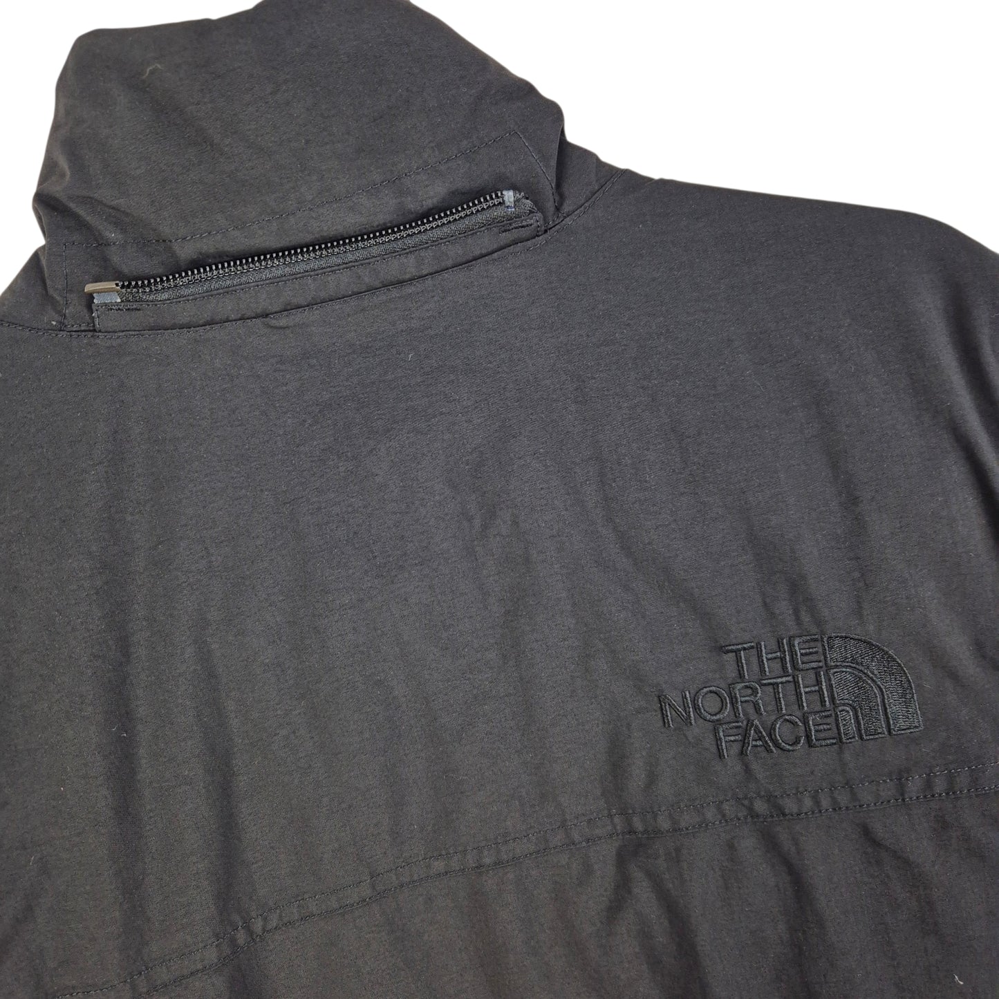 The North Face Black Heavy Insulated Trench Coat Jacket Size XL
