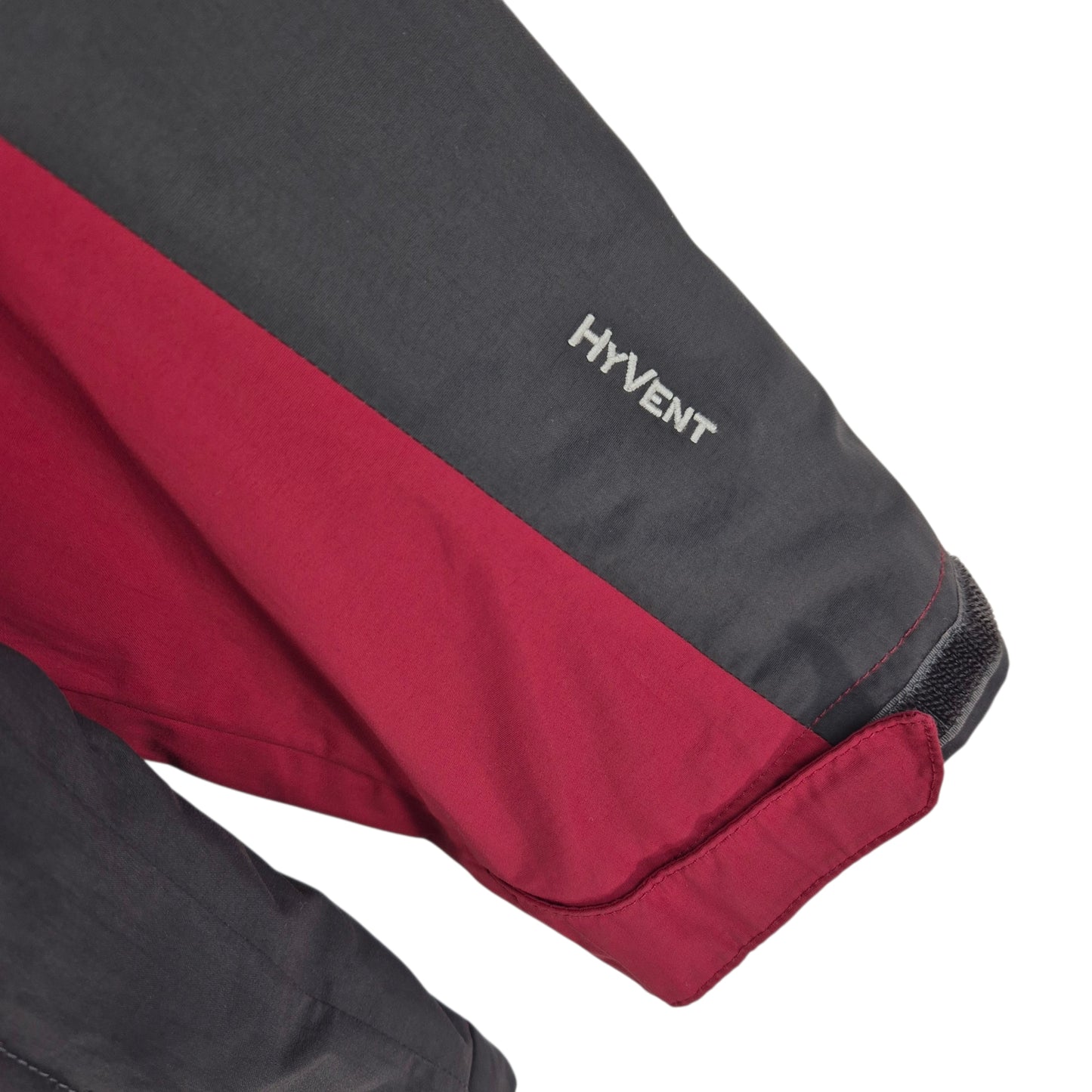 The North Face Red & Grey HyVent Insulated Jacket Size L