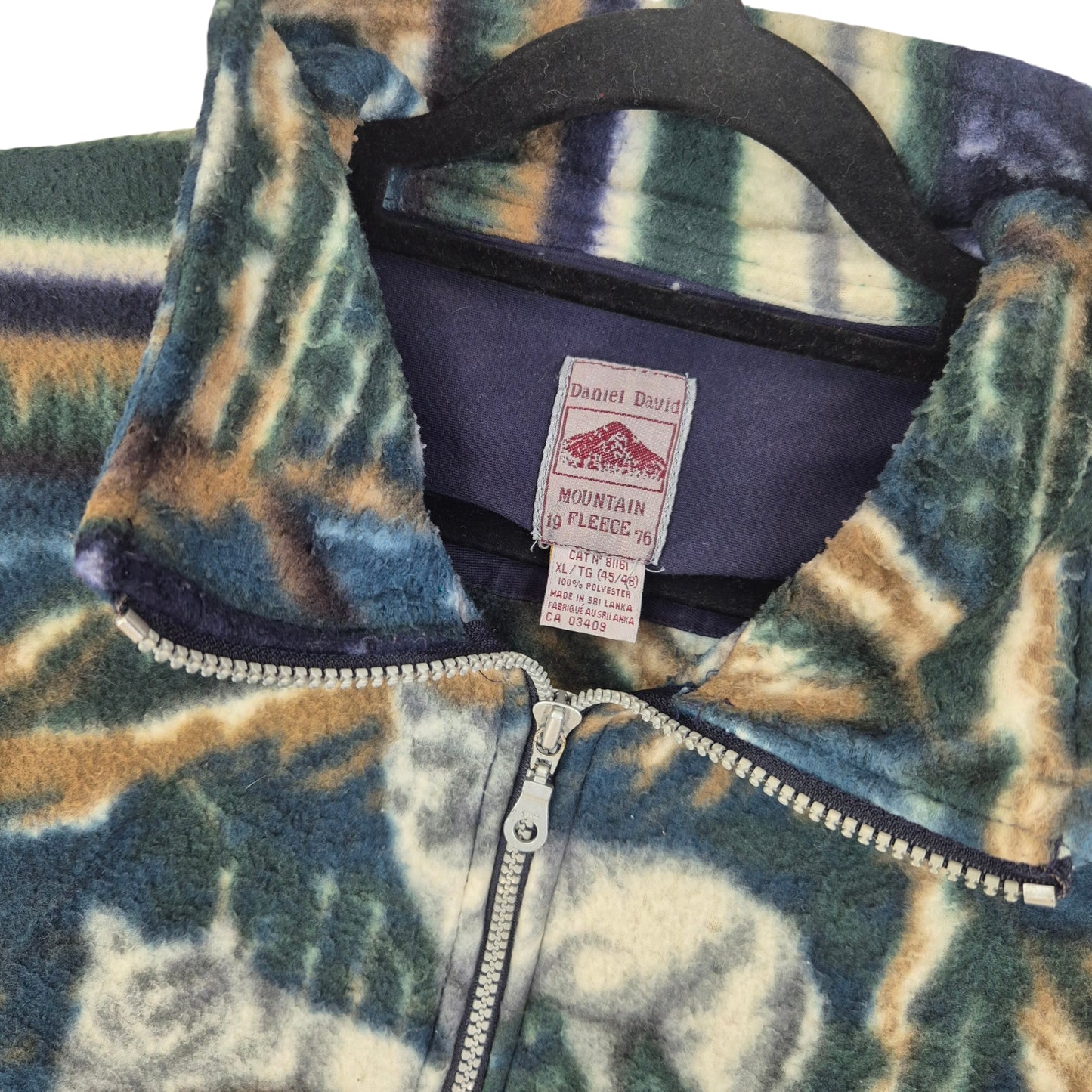 Vintage Daniel David Mountain Fleece 90's Jumper Size XL