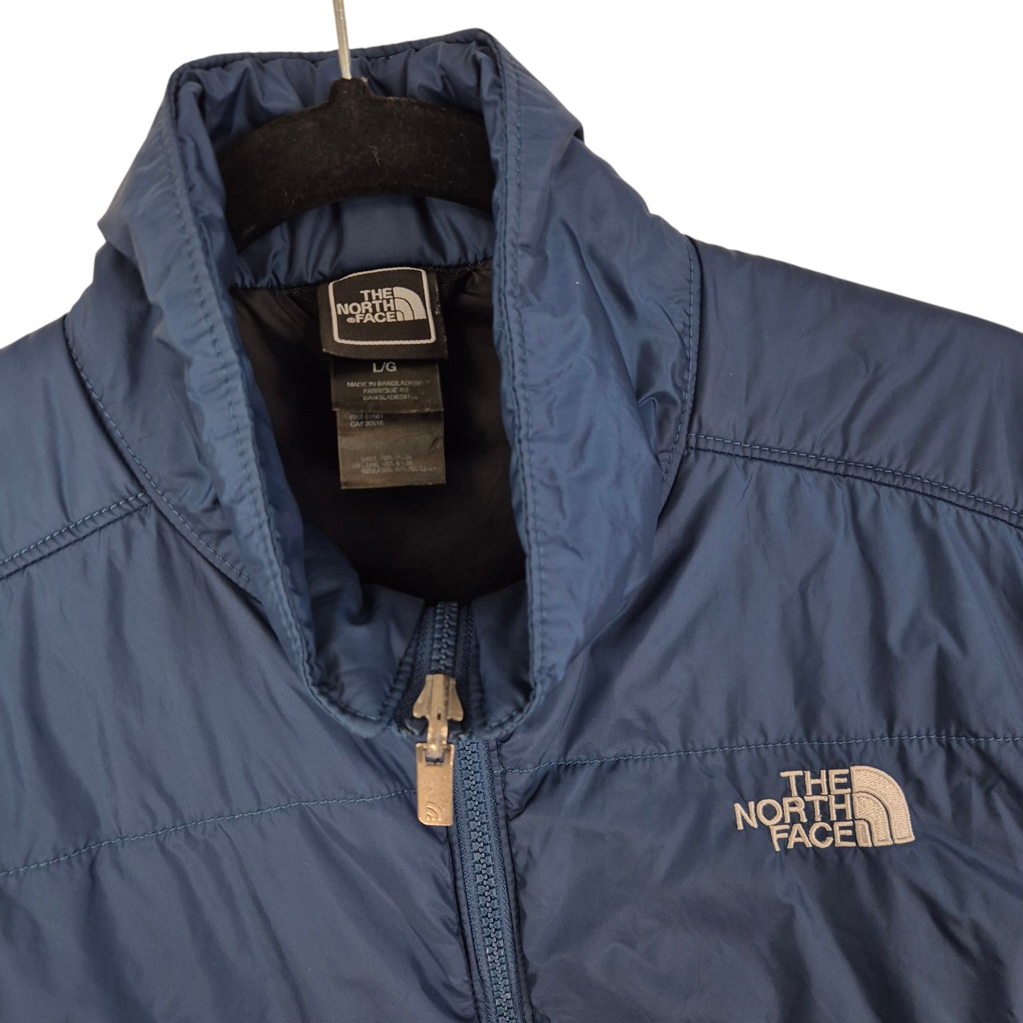 The North Face Womens Dark Blue Padded Jacket Size L