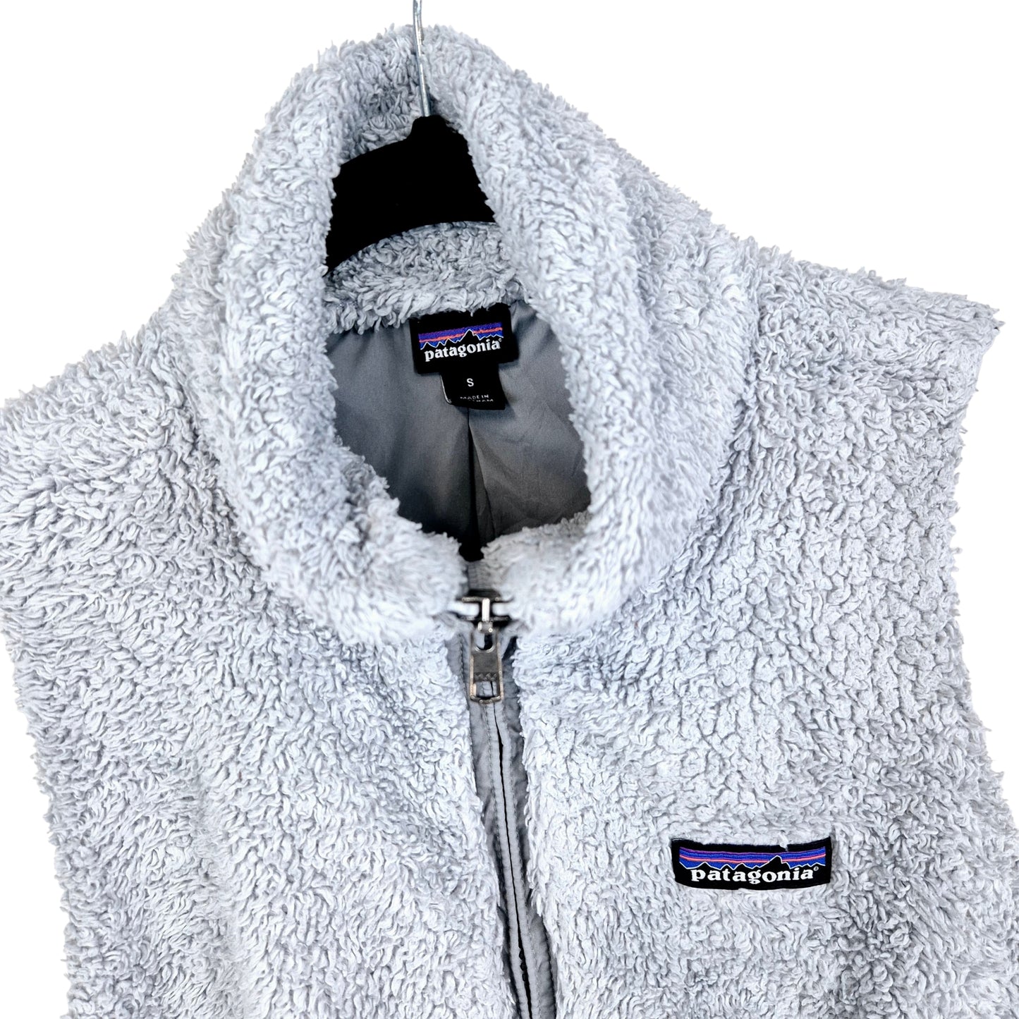 Patagonia Womens Grey Fleece Vest Size S