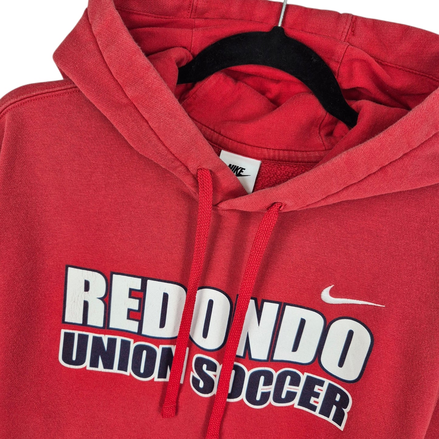 Nike Redondo Union Soccer Red Hoodie Size S