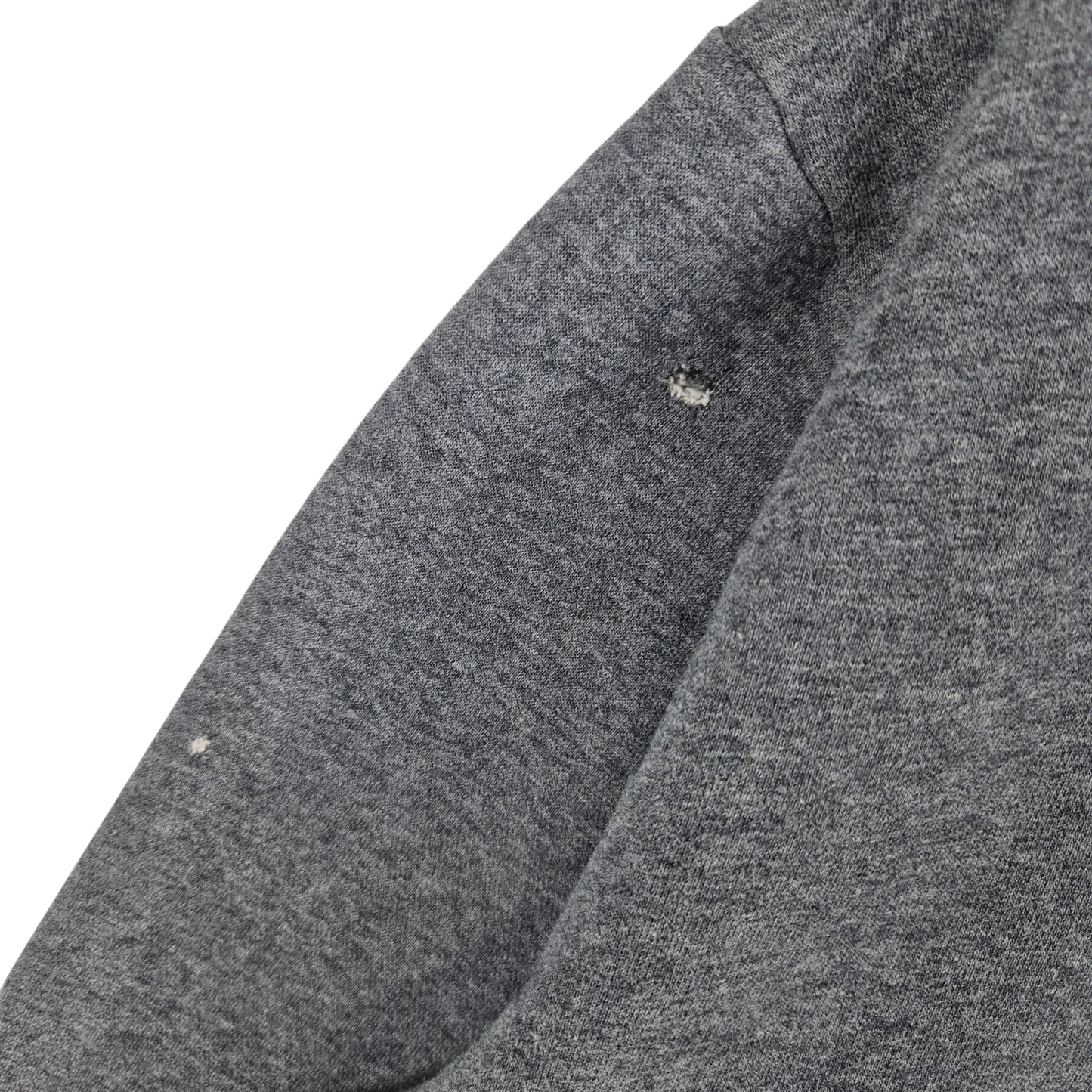 Reebok Grey Chest Print Hoodie Size M