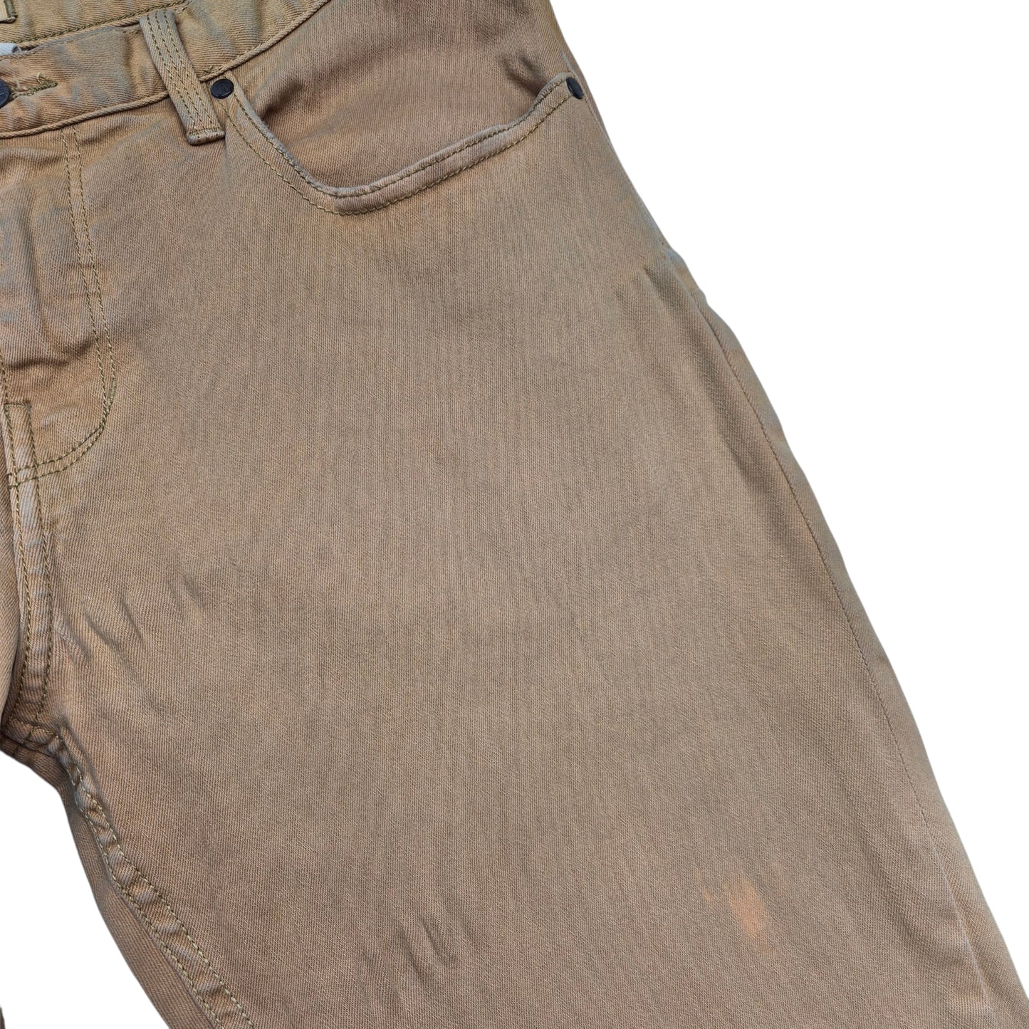 Billabong Jeans Brown Straight Leg Stretch Denim W34