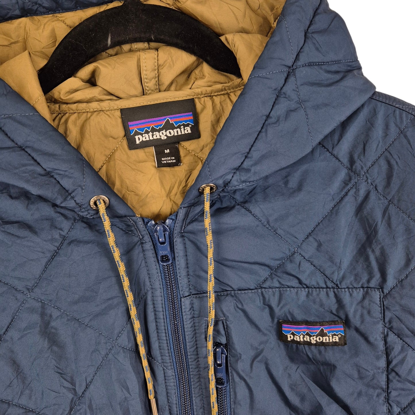 Patagonia Dark Blue Padded Jacket Size M