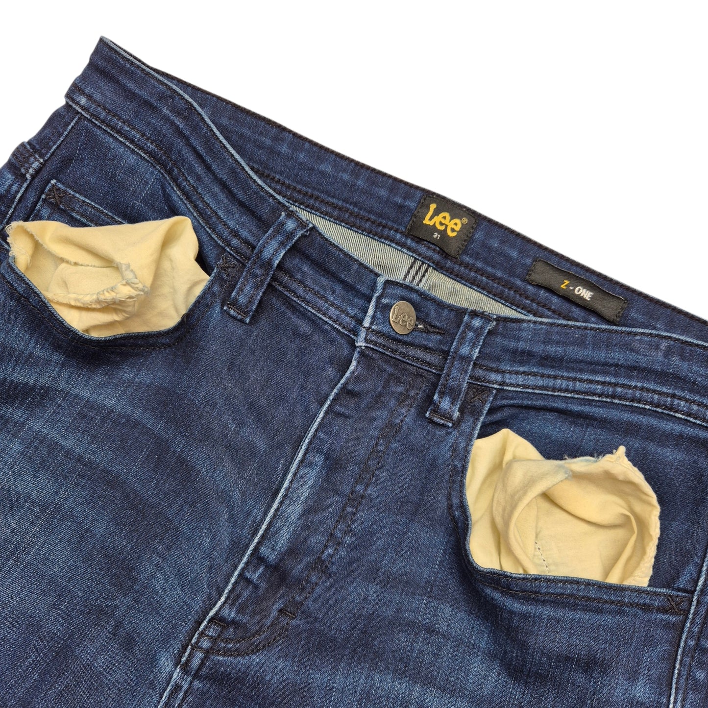 Lee Jeans Dark Blue Skinny Stretch Denim