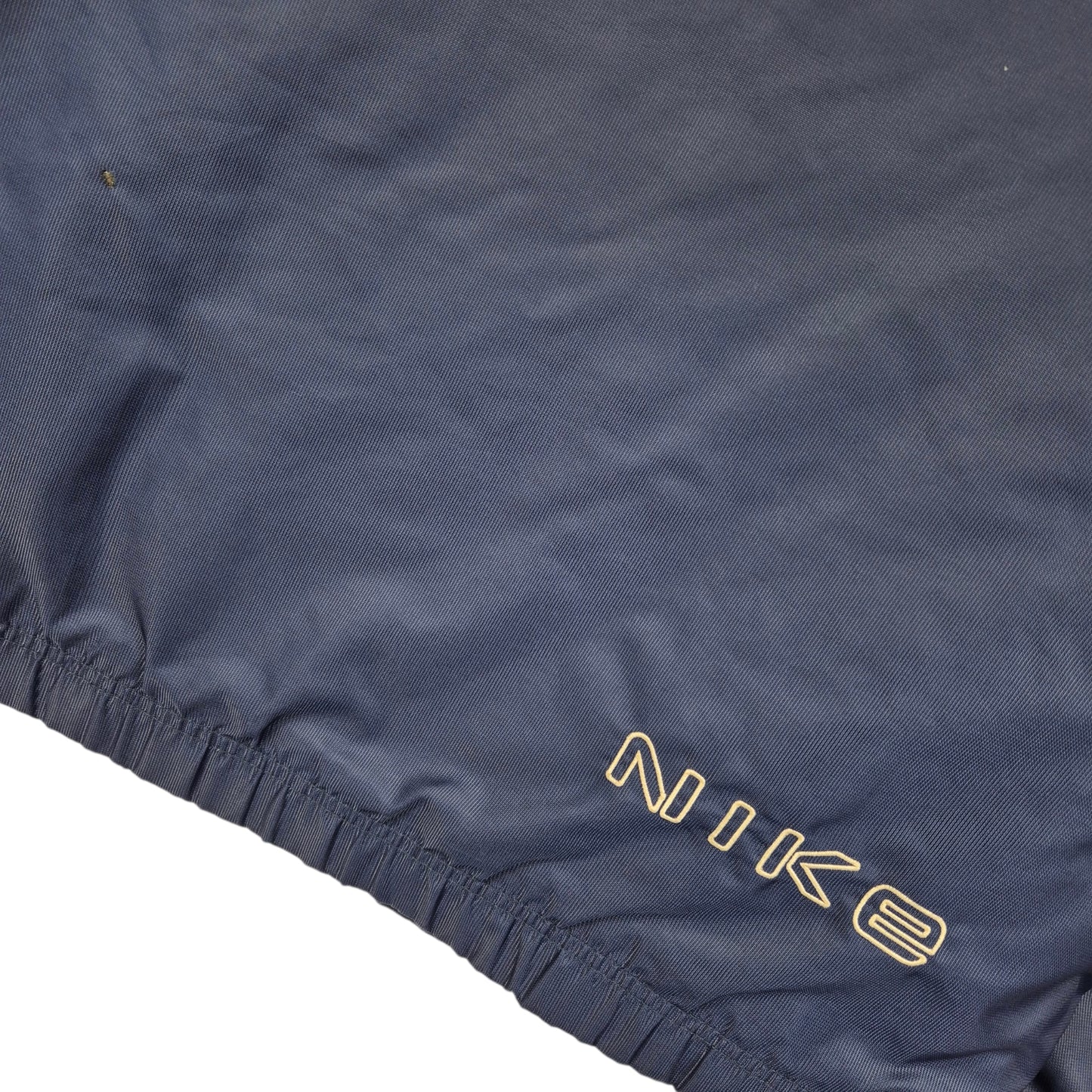 Vintage Nike 90's Womens Dark Blue Padded Nylon Jacket Size XL