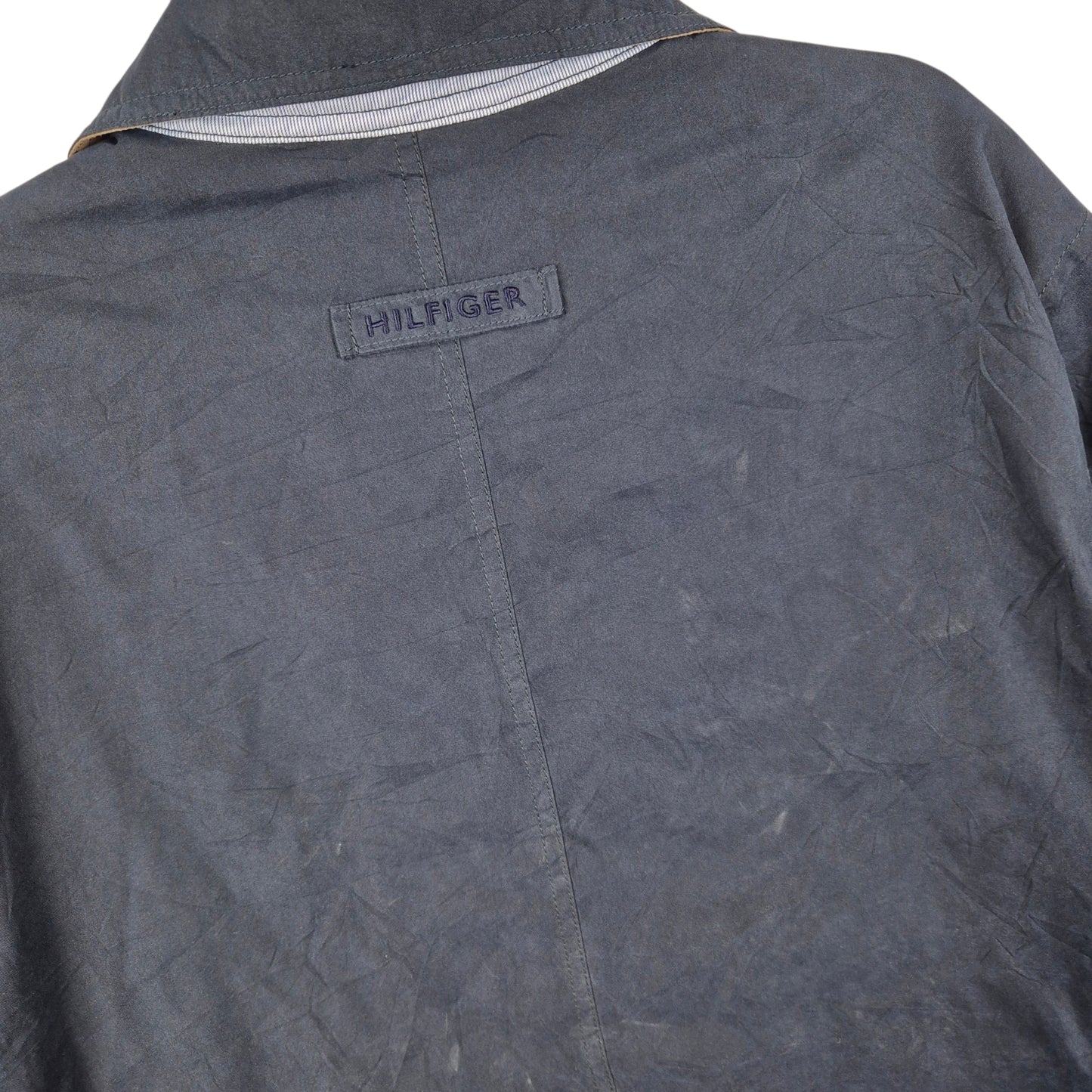 Tommy Hilfiger Dark Blue Collared Jacket Size XL