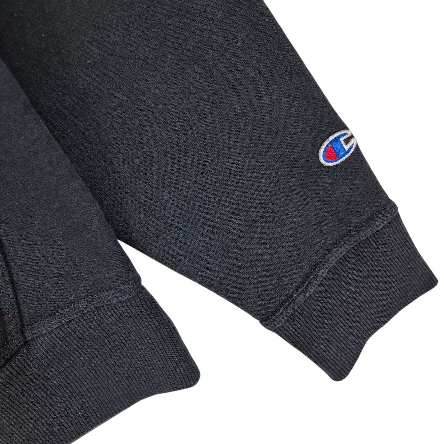 Champion Black Basic Hoodie Size S