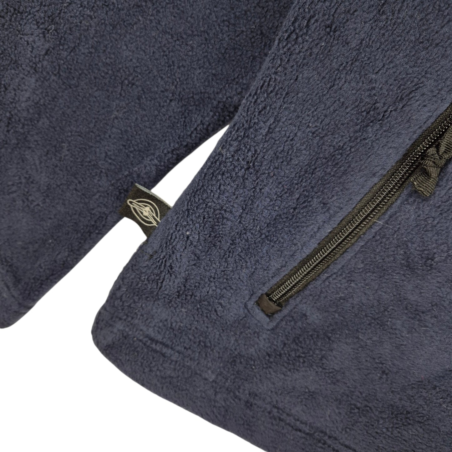 Charles River Apparel Syracuse University Dark Blue Fleece Zip Jumper Size M