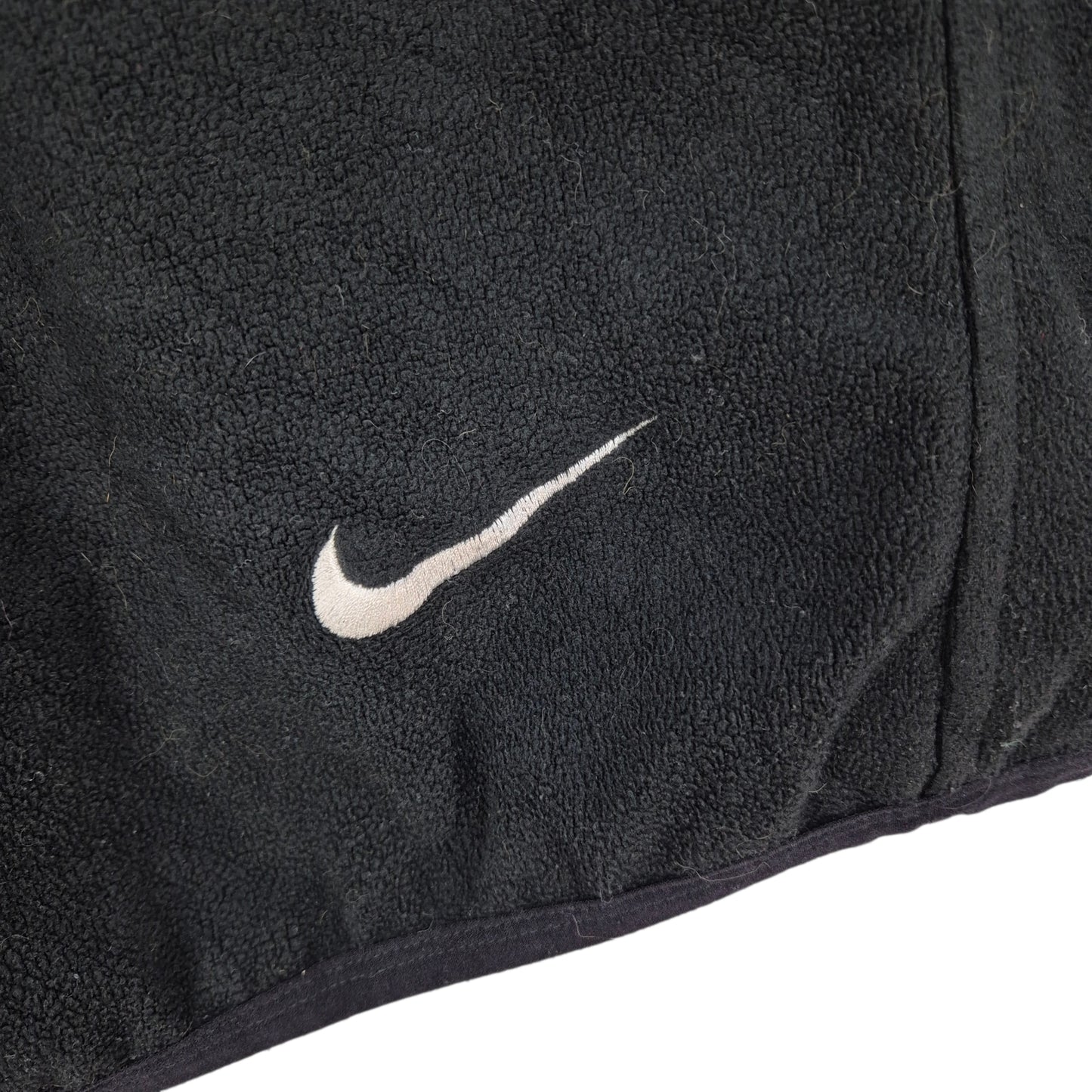 Vintage Nike ACG 2000's Black Heavy Fleece Zip Jumper Size L