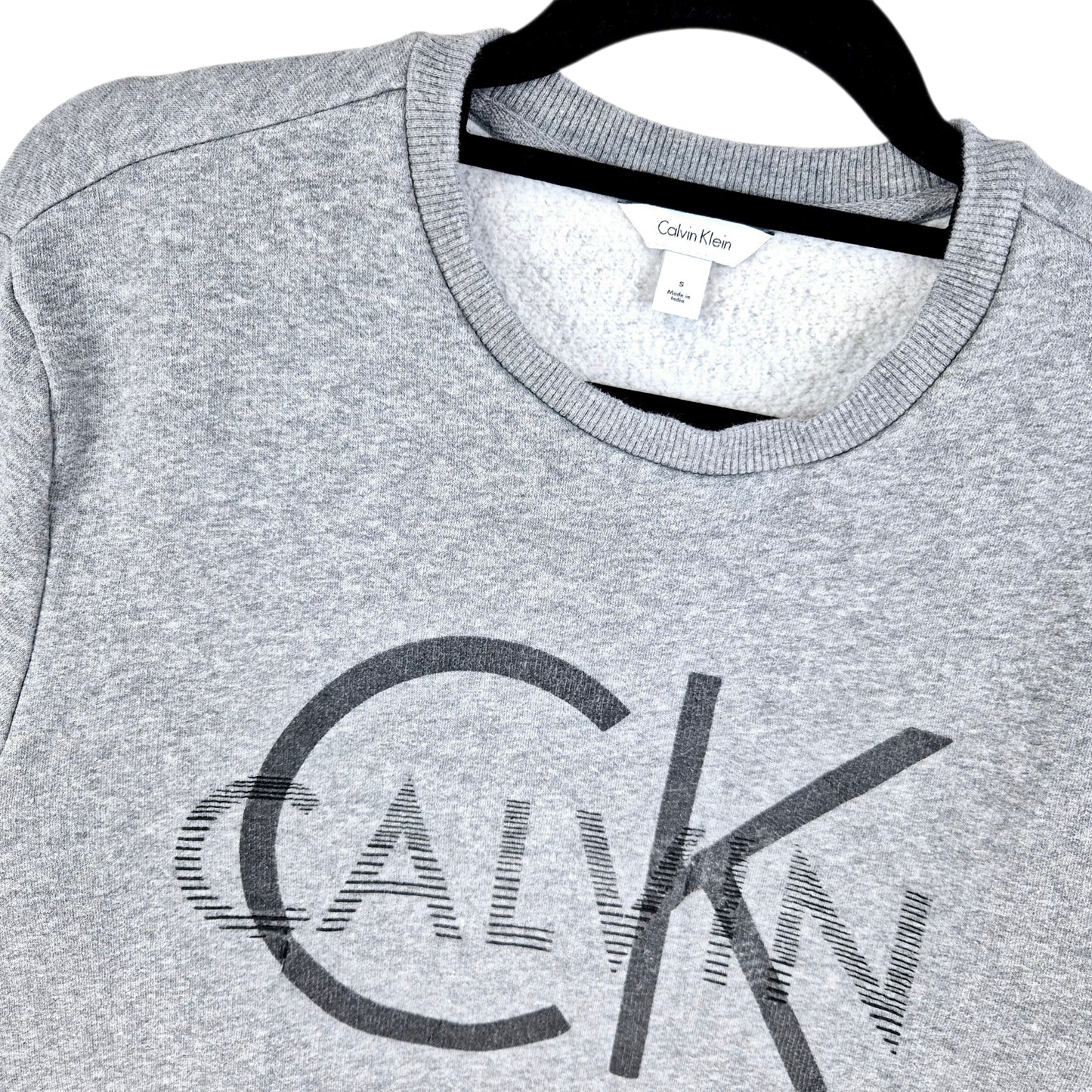 Calvin Klein Light Grey Crewneck Sweater Size S