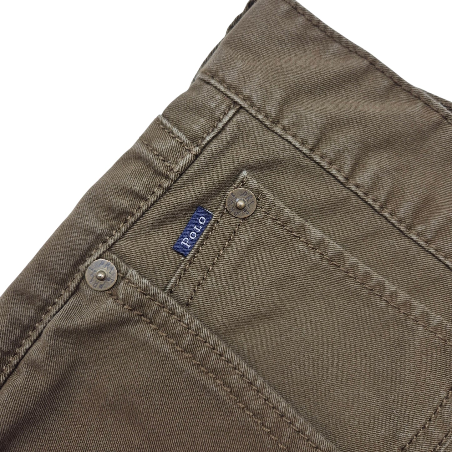Polo Ralph Lauren Olive Green Straight Leg Chino Pants W40