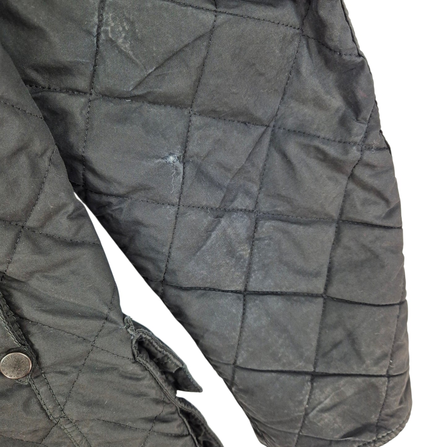 Barbour Black Padded Jacket Size M